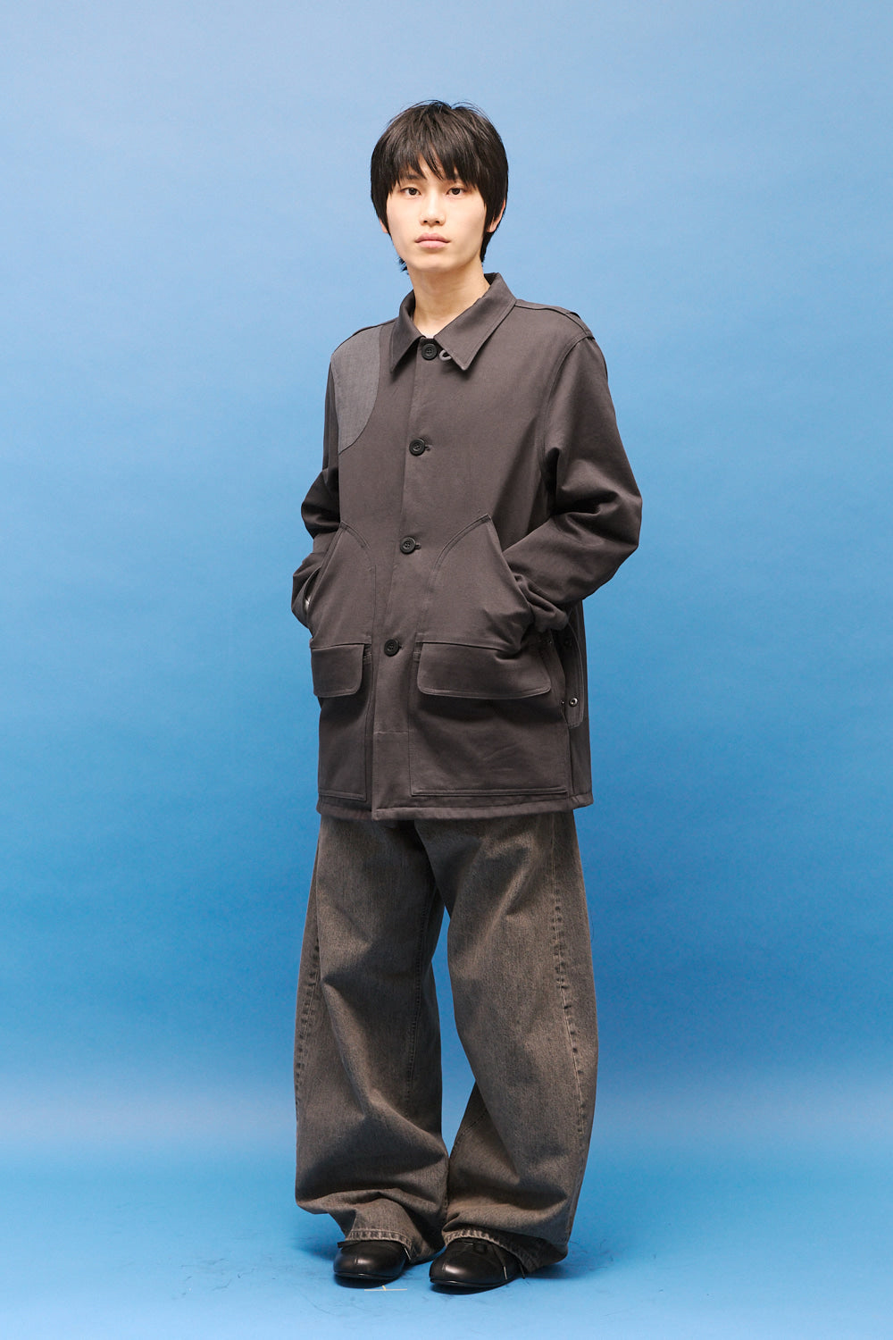 Hatchingroom - Hunting Coat (Dark Grey) product image 8 | TRAB K-Fashion Australia