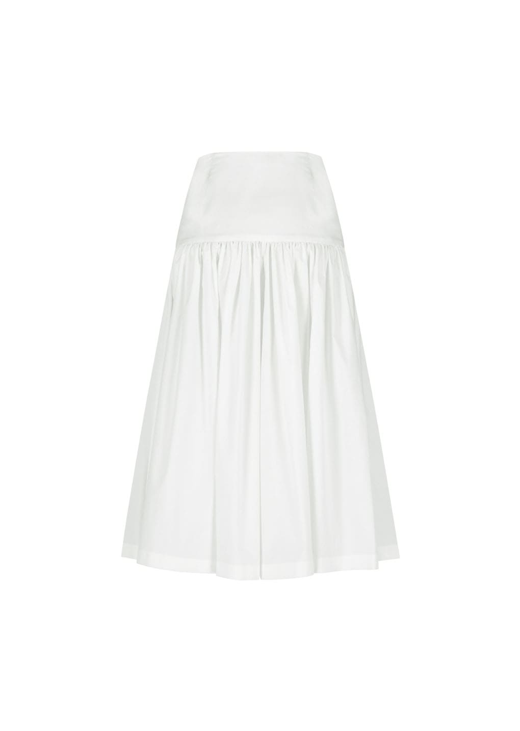 Amomento - [Pre-Order] Shirring Culotte Pants (White) product image 6 | TRAB K-Fashion Australia