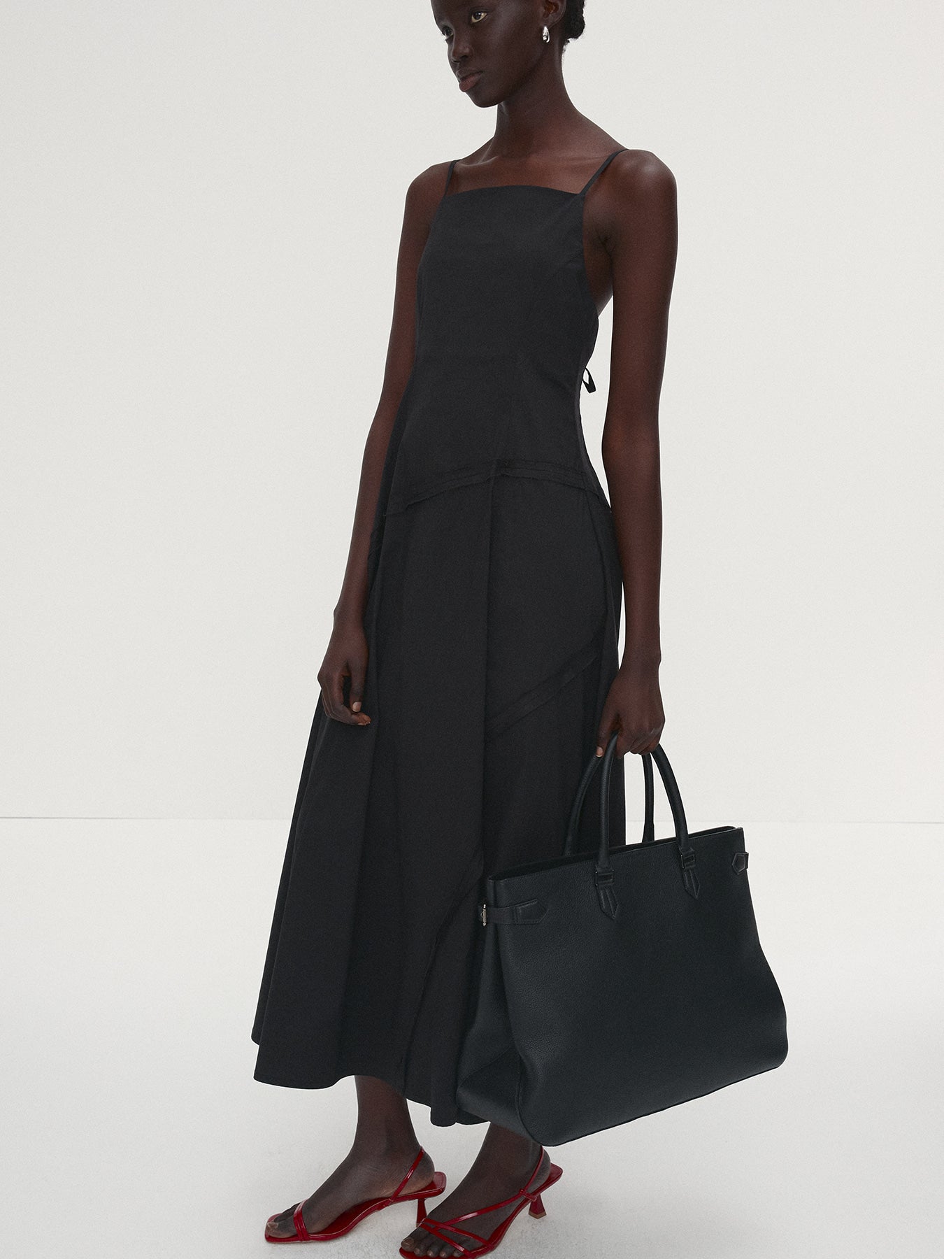 Tonywack - Light Cotton Strap Dress (Black) product image 7 | TRAB K-Fashion Australia