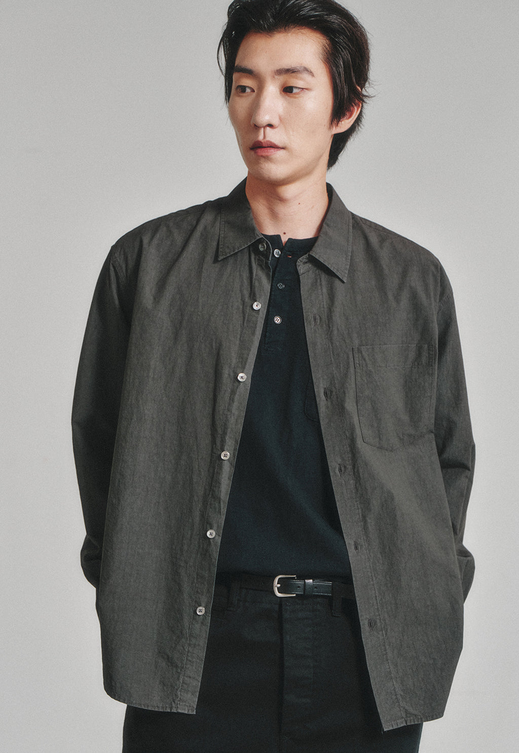 Art if acts - Sunny Dry Typewriter Shirt (Faded Black) product image 5 | TRAB K-Fashion Australia