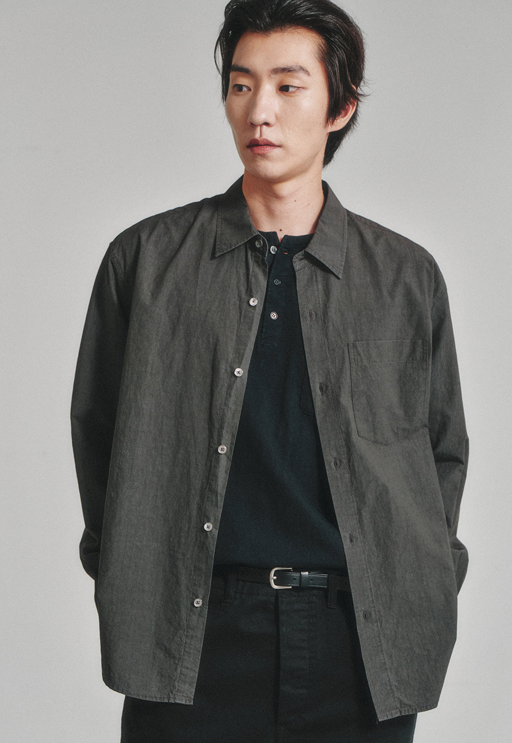 Art if acts - Sunny Dry Typewriter Shirt (Faded Black) product image 5 | TRAB K-Fashion Australia