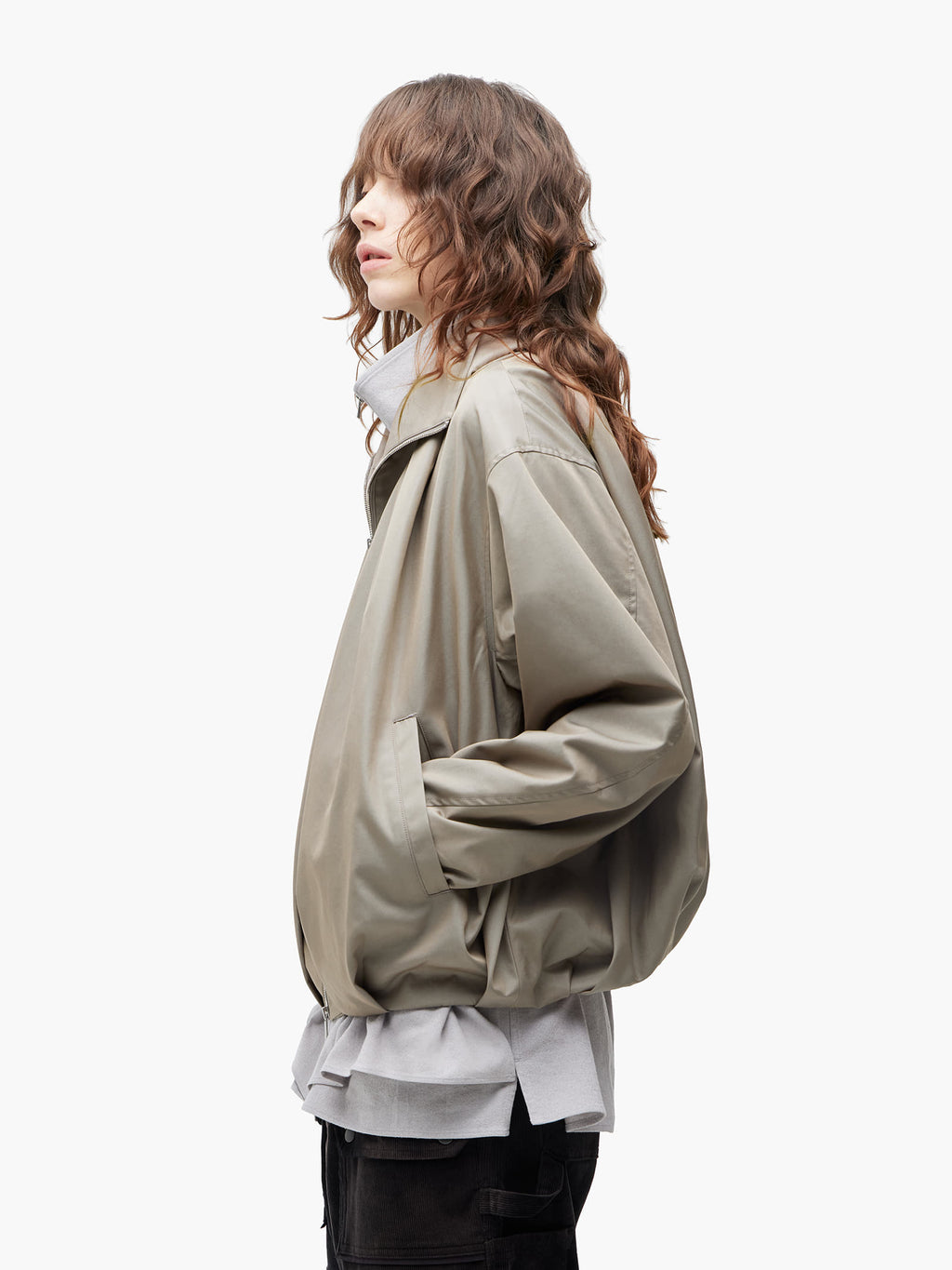 Jiyong Kim - Shawl Collar Jacket (Beige) product image 4 | TRAB K-Fashion Australia
