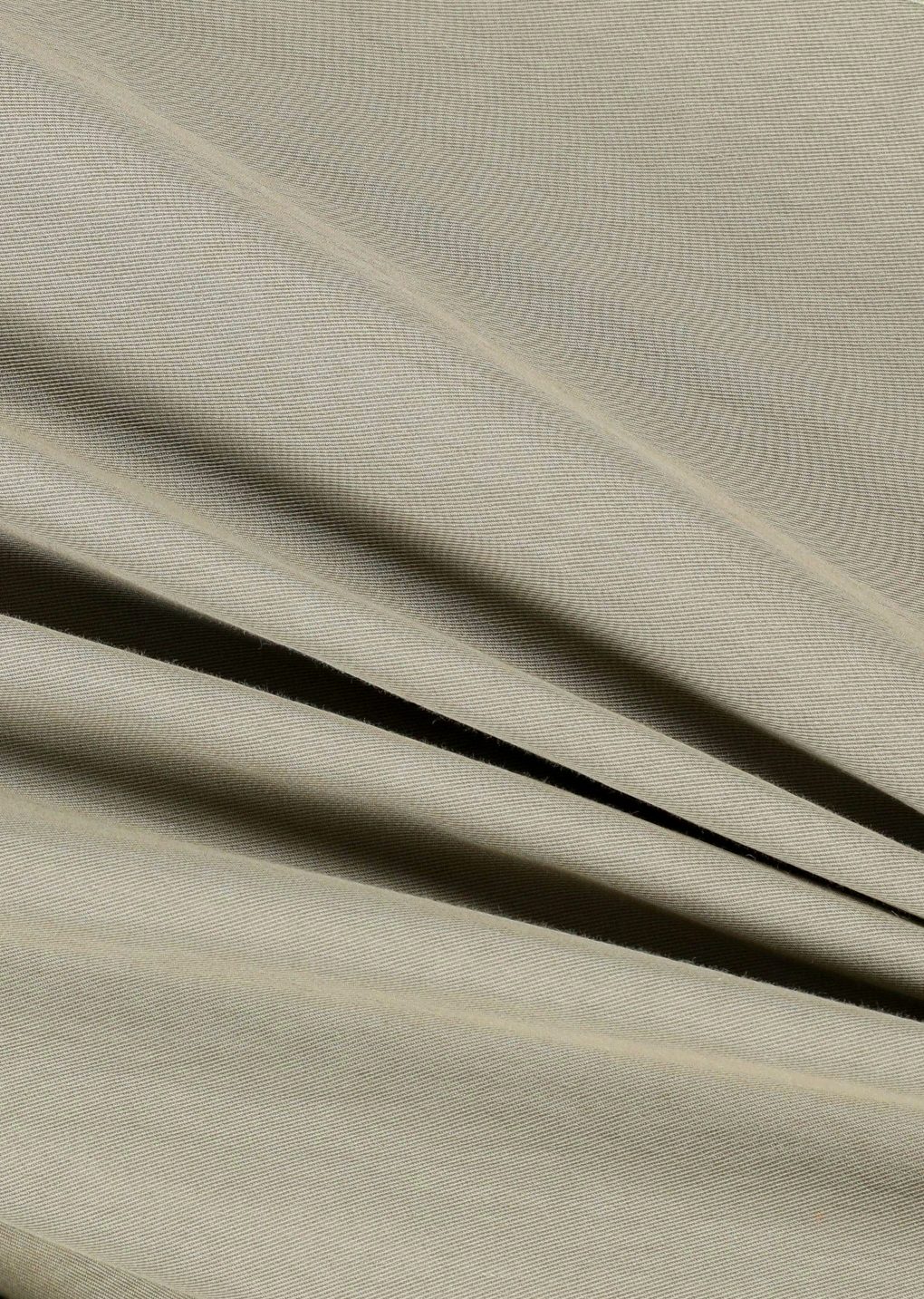 Amomento - Cotton nylon shirring coat (Khaki) product image 18 | TRAB K-Fashion Australia