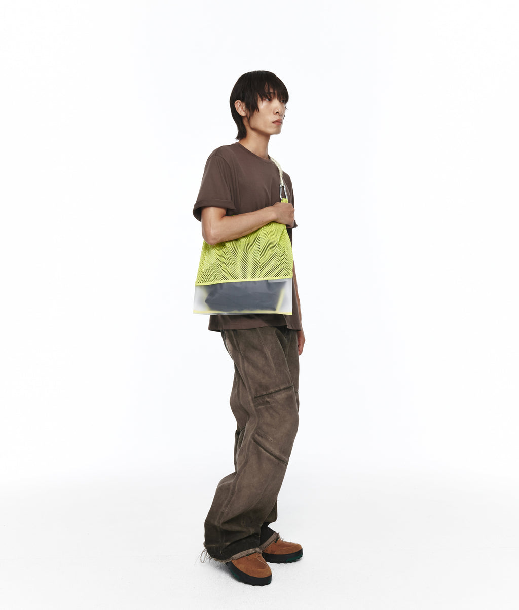 XLIM - Ep.7 01 Synopsis Mesh Bag (Lime) product image 5 | TRAB K-Fashion Australia