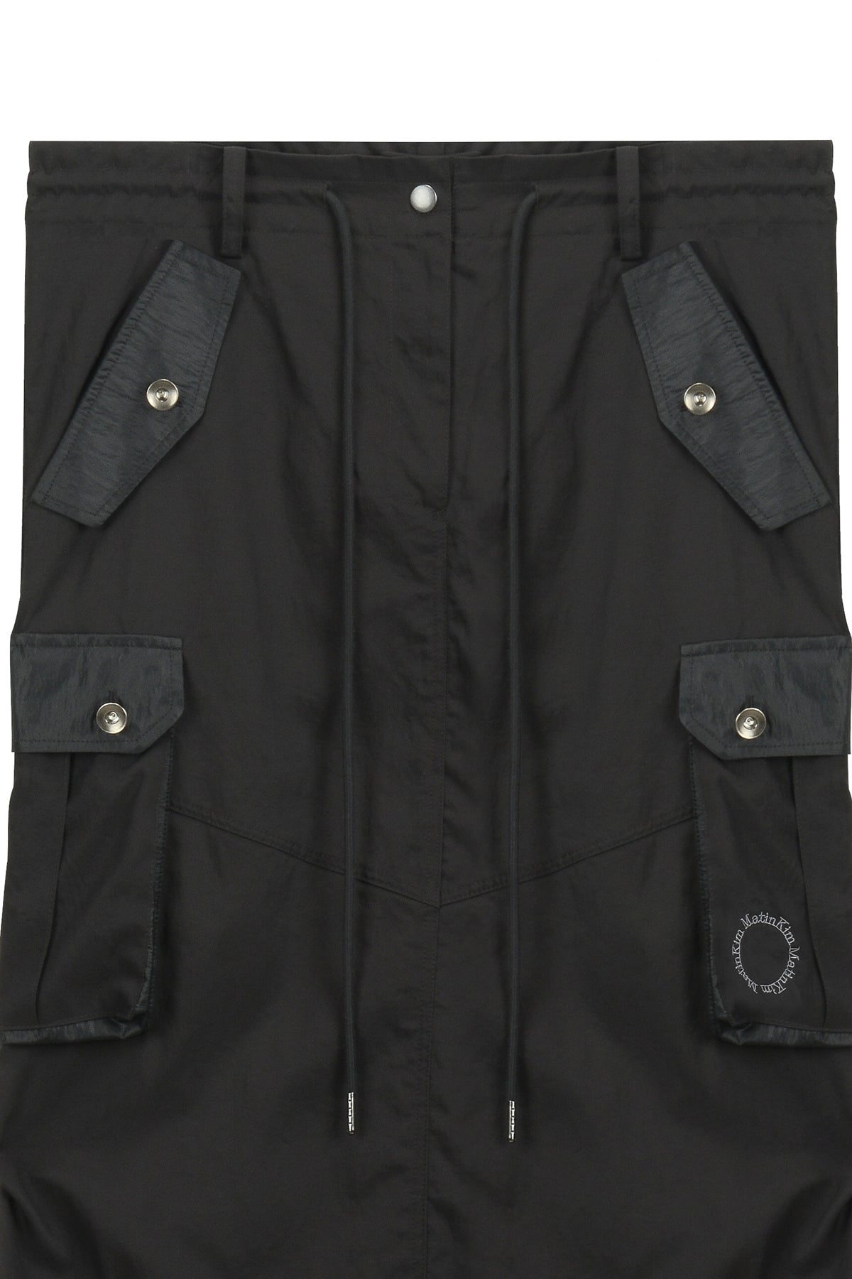 Matin Kim - Cargo Maxi Skirt (Charcoal) product image 3 | TRAB K-Fashion Australia