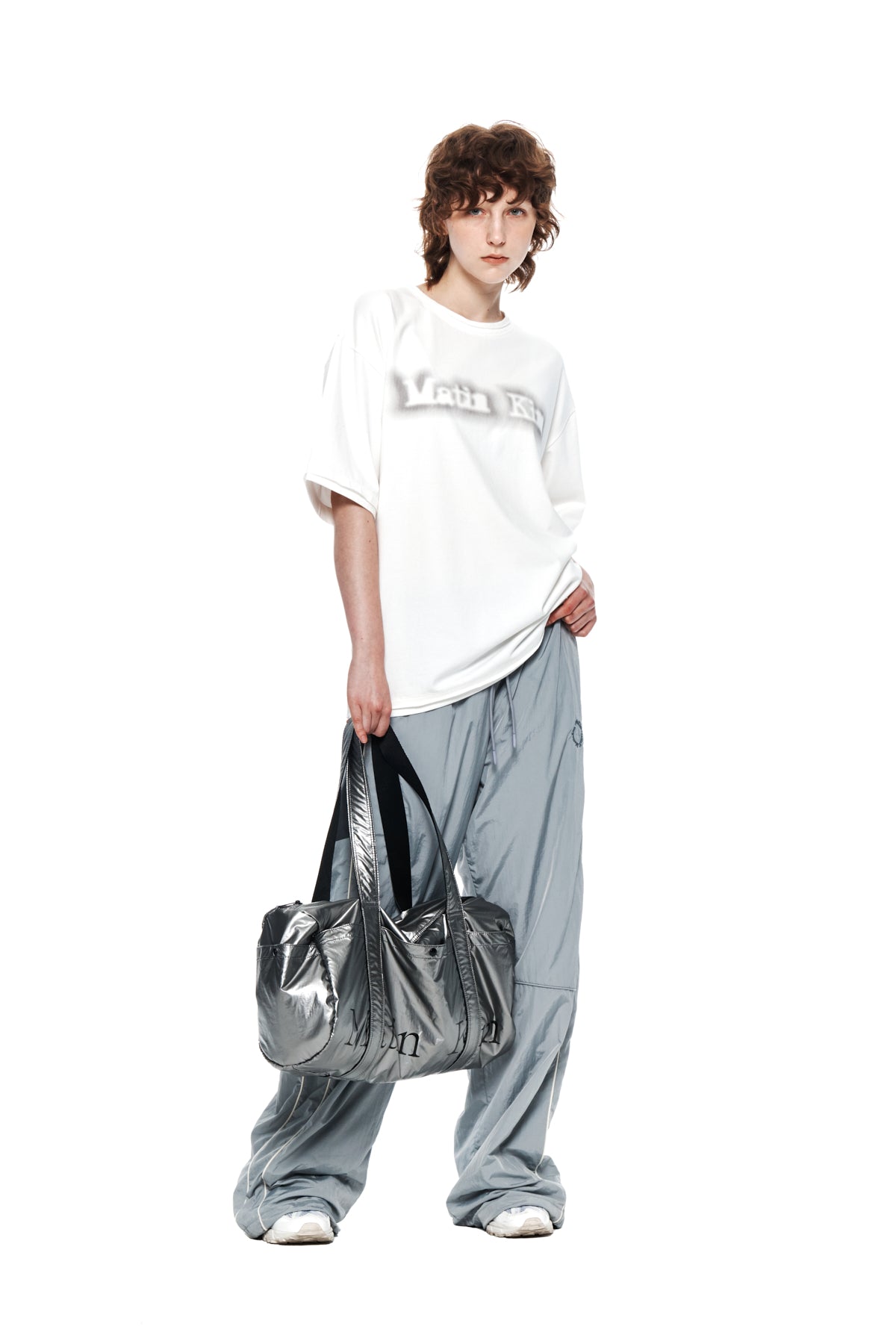 Matin Kim - Matin Shade Logo Top (White) product image 9 | TRAB K-Fashion Australia