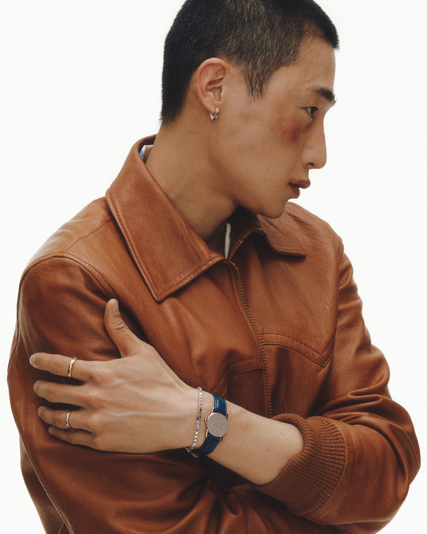 Numbering - Box Chain Bracelet #5927 product image 2 | TRAB K-Fashion Australia