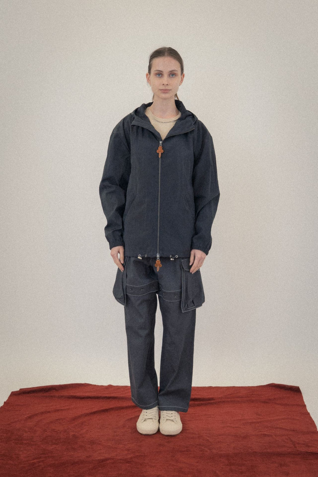 Ioedle - Trail Of Time Windbreaker (Olive) product image 7 | TRAB K-Fashion Australia