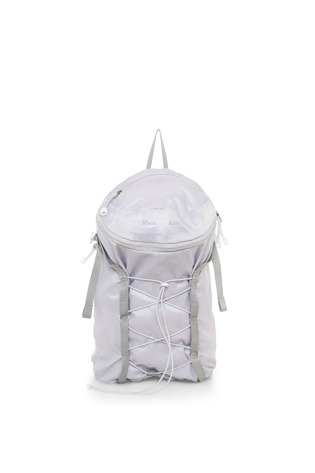Matin Kim - Matin Airy Rover Backpack (Grey) product image 6 | TRAB K-Fashion Australia