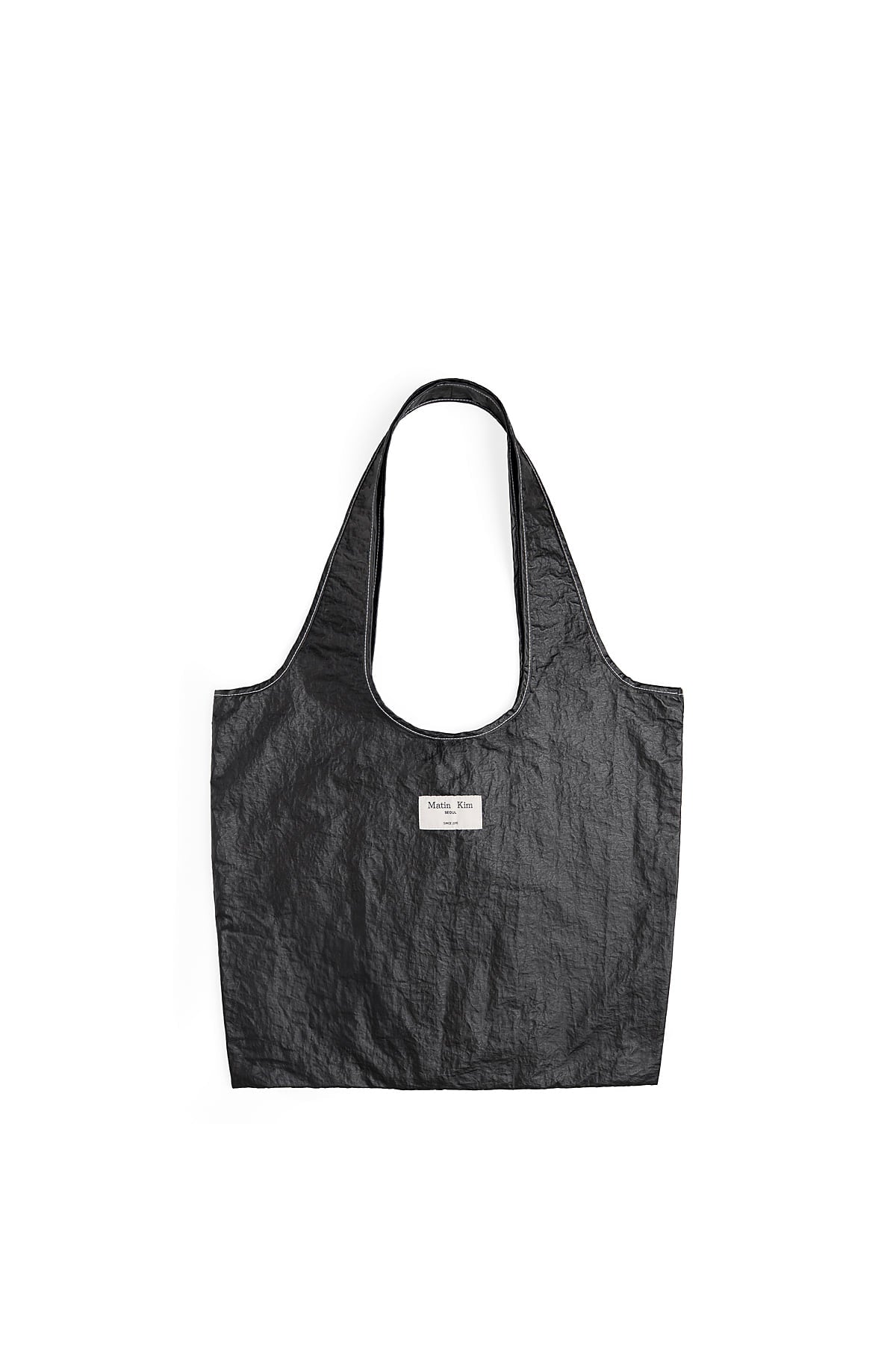 Matin Kim - Matin Line Stitch Ecobag (Black) product image 5 | TRAB K-Fashion Australia
