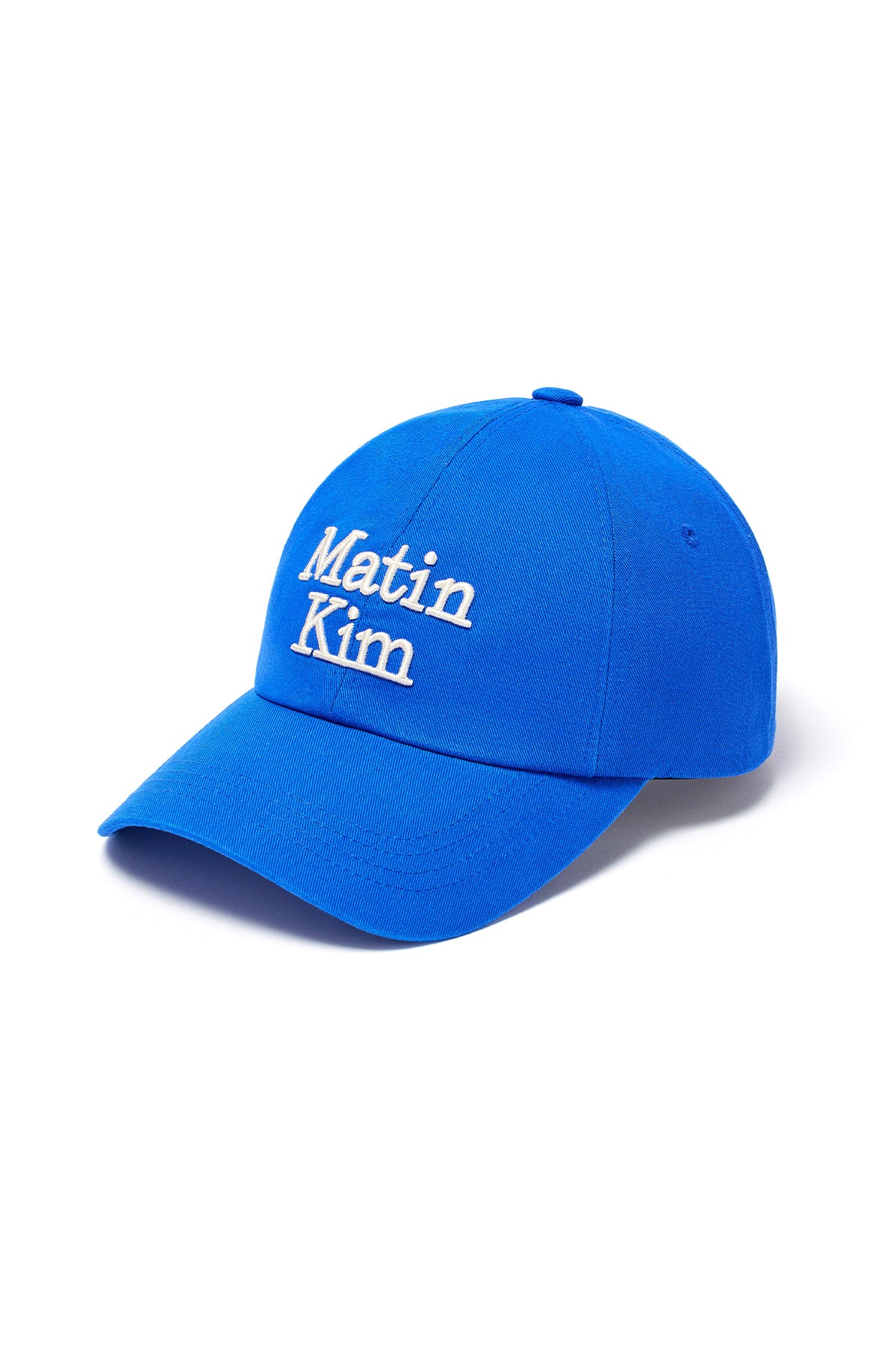 Matin Kim - Matin Volume Logo Ball Cap (Blue) product image 3 | TRAB K-Fashion Australia