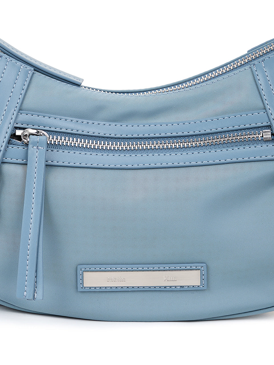Matin Kim - Fabric Arc Hobo Bag (Smoke Blue) product image 4 | TRAB K-Fashion Australia