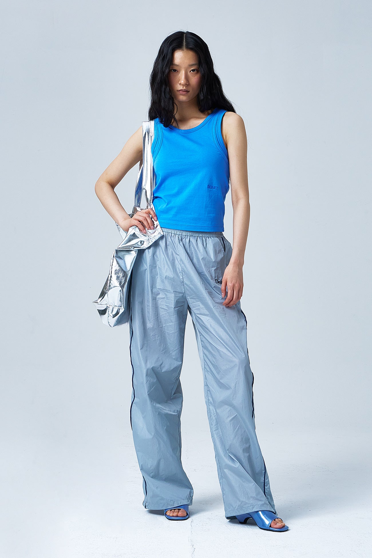 Deinet - Solid Nylon Pants (Grey) product image 4 | TRAB K-Fashion Australia