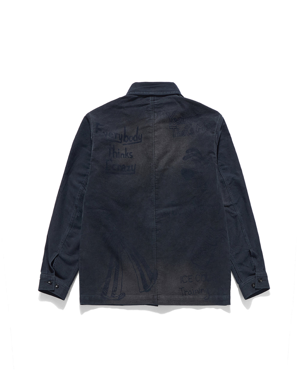 Eastlogue - Woody Memorial Work Jacket (D.navy Moleskin) product image 2 | TRAB K-Fashion Australia