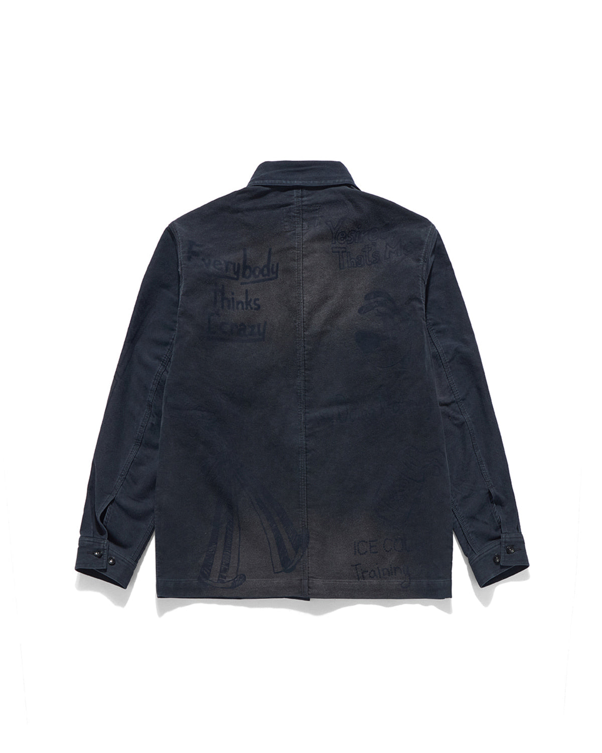 Eastlogue - Woody Memorial Work Jacket (D.navy Moleskin) product image 2 | TRAB K-Fashion Australia