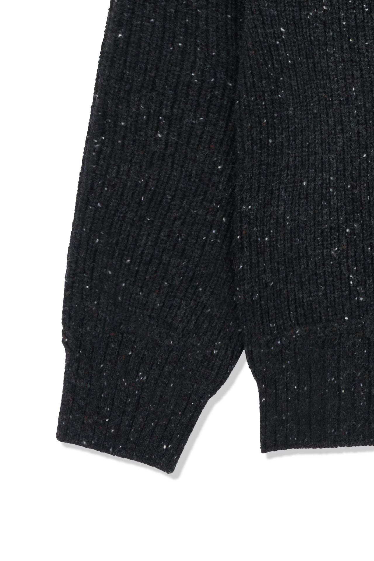 Ioedle - Building Forest Wool Blend Half Zip-Up Knit Pullover (Charcoal) product image 5 | TRAB K-Fashion Australia