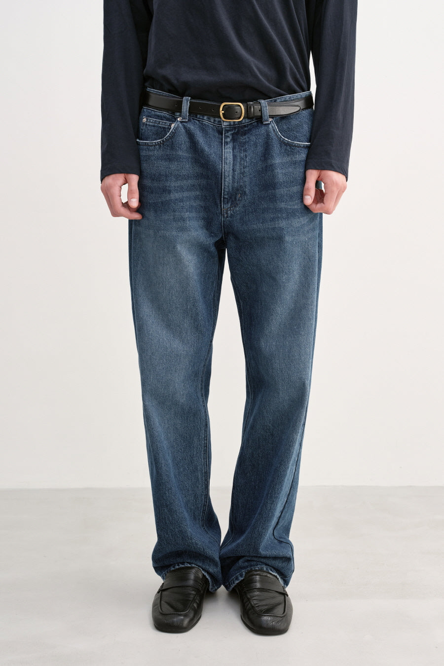 Insilence - Narrow Belt (Black) product image 1 | TRAB K-Fashion Australia