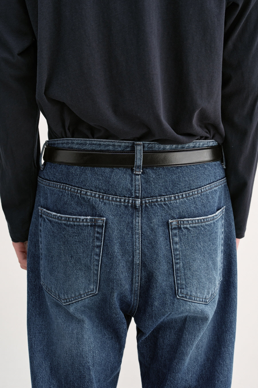 Insilence - Narrow Belt (Black) product image 3 | TRAB K-Fashion Australia