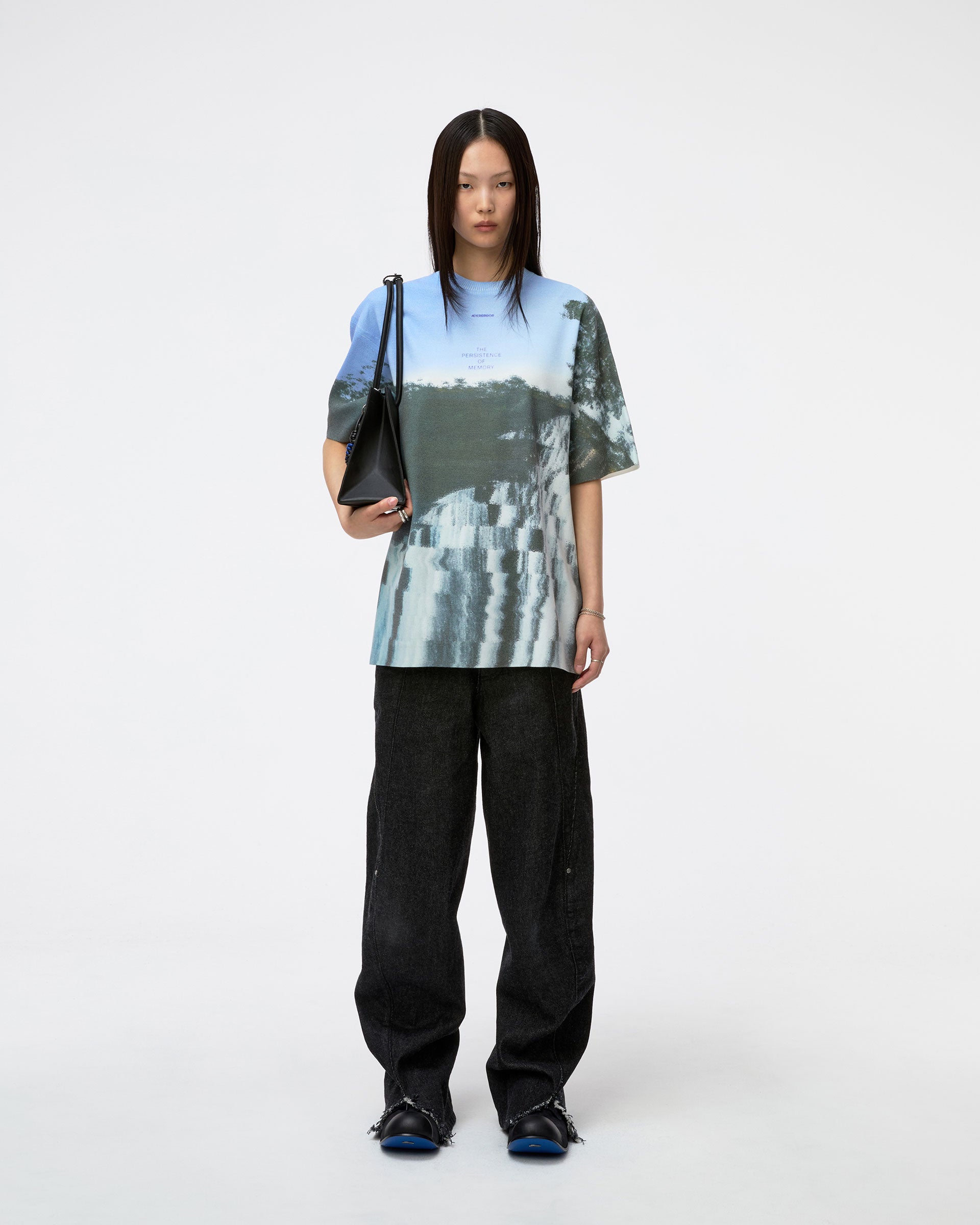 Ader Error - Half Sleeve Knit Product. 61 (Blue) product image 1 | TRAB K-Fashion Australia
