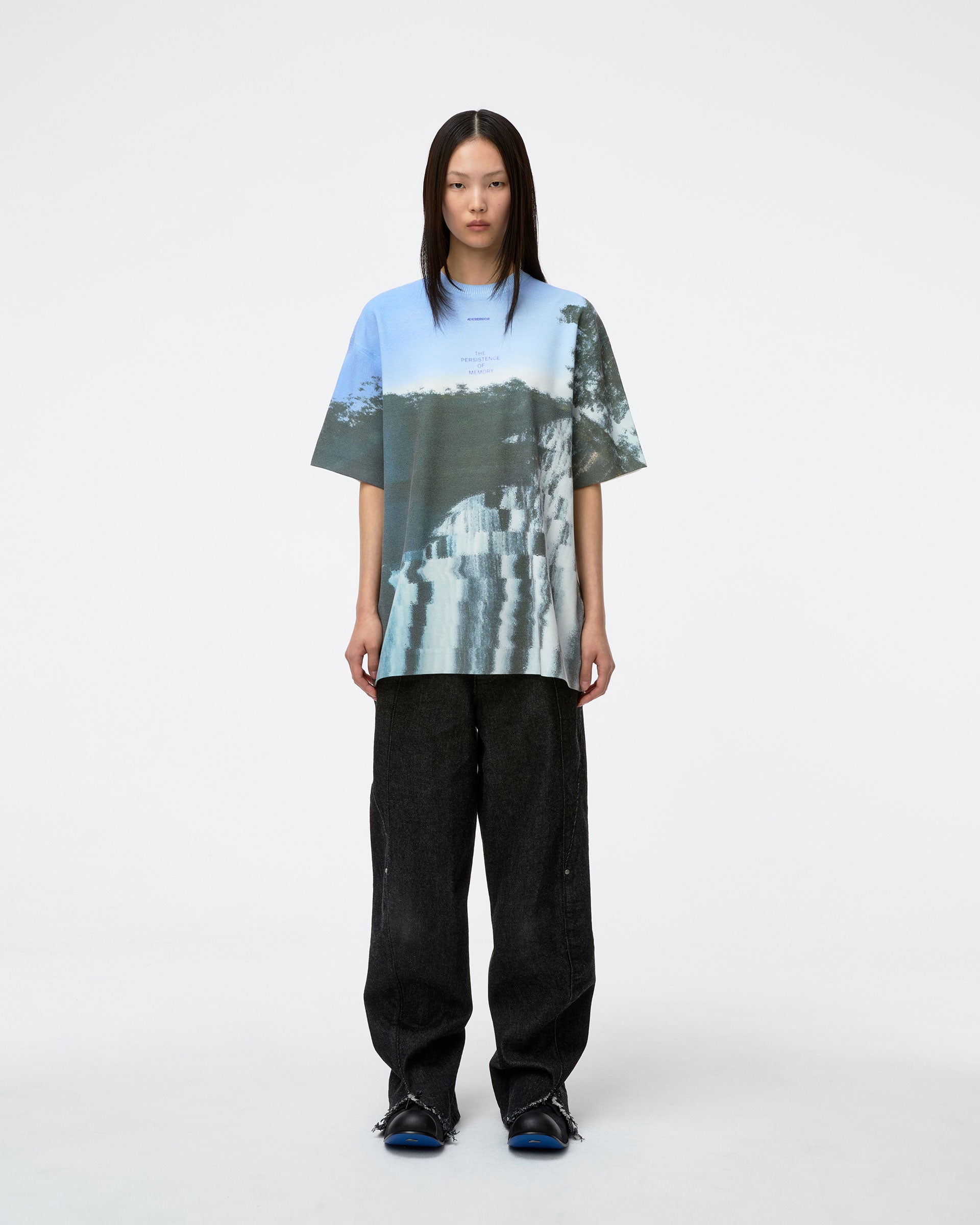 Ader Error - Half Sleeve Knit Product. 61 (Blue) product image 2 | TRAB K-Fashion Australia