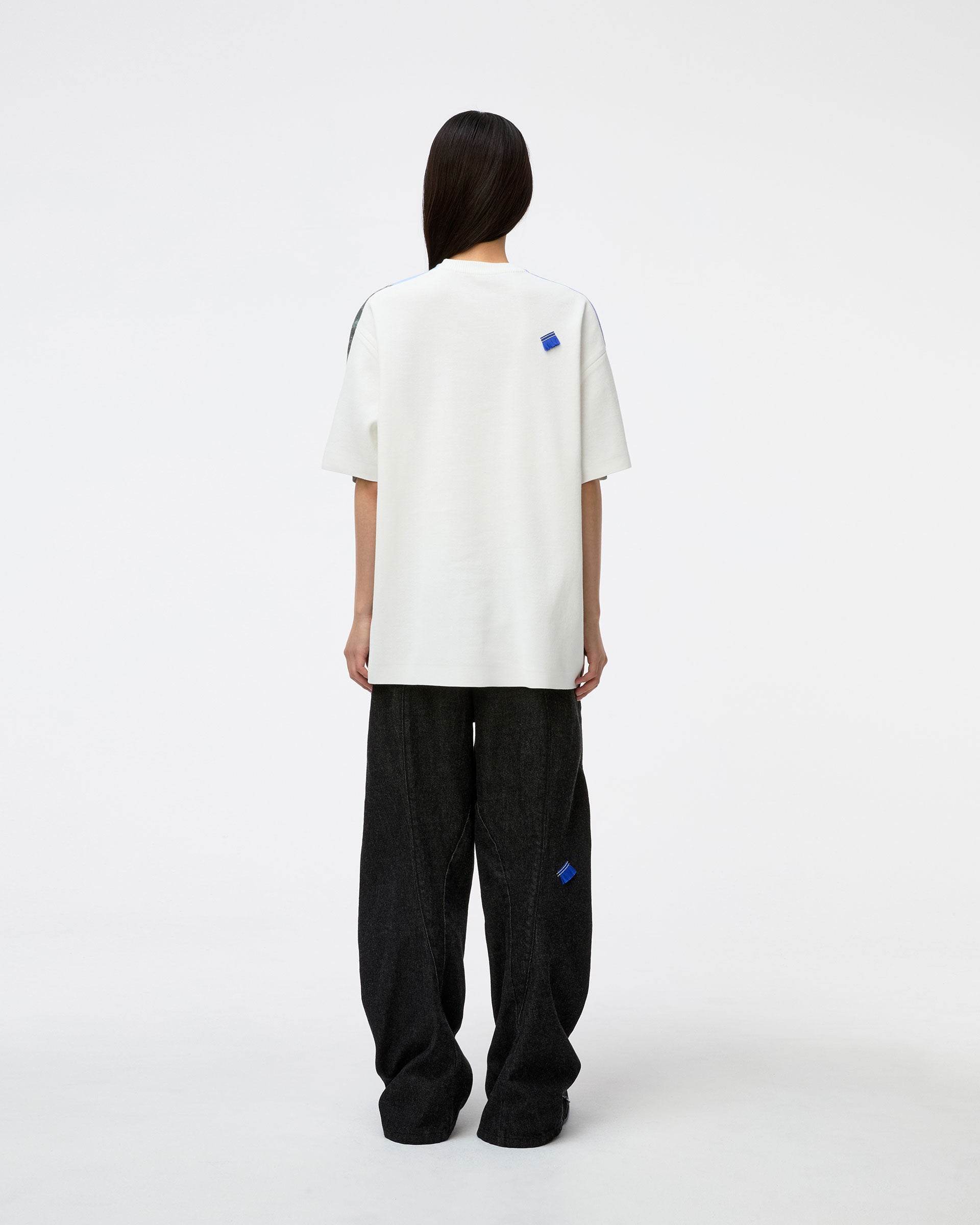 Ader Error - Half Sleeve Knit Product. 61 (Blue) product image 3 | TRAB K-Fashion Australia