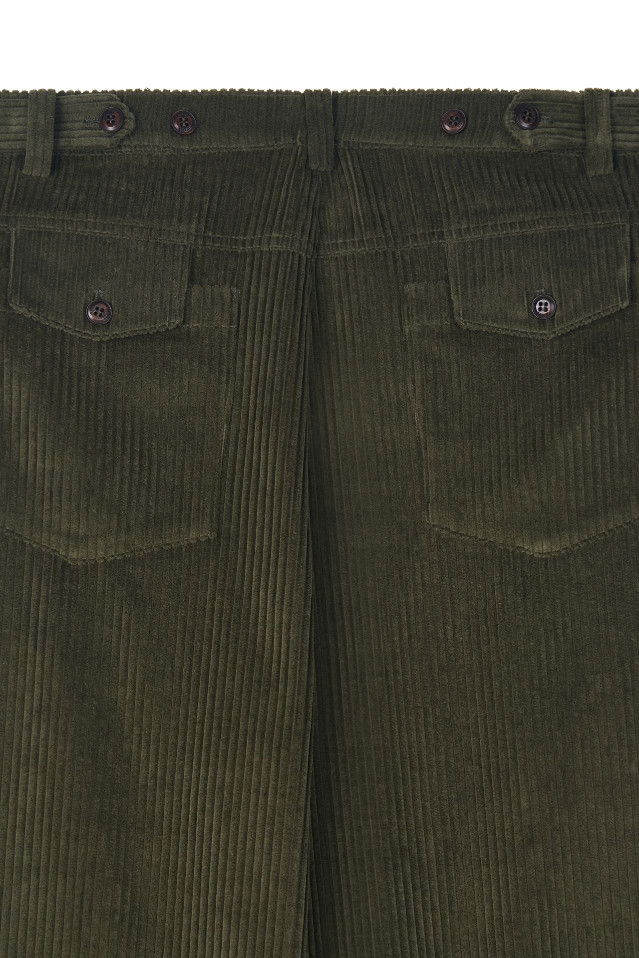 Ioedle - Argyle Kite Stem Corduroy Pants (Olive) product image 6 | TRAB K-Fashion Australia