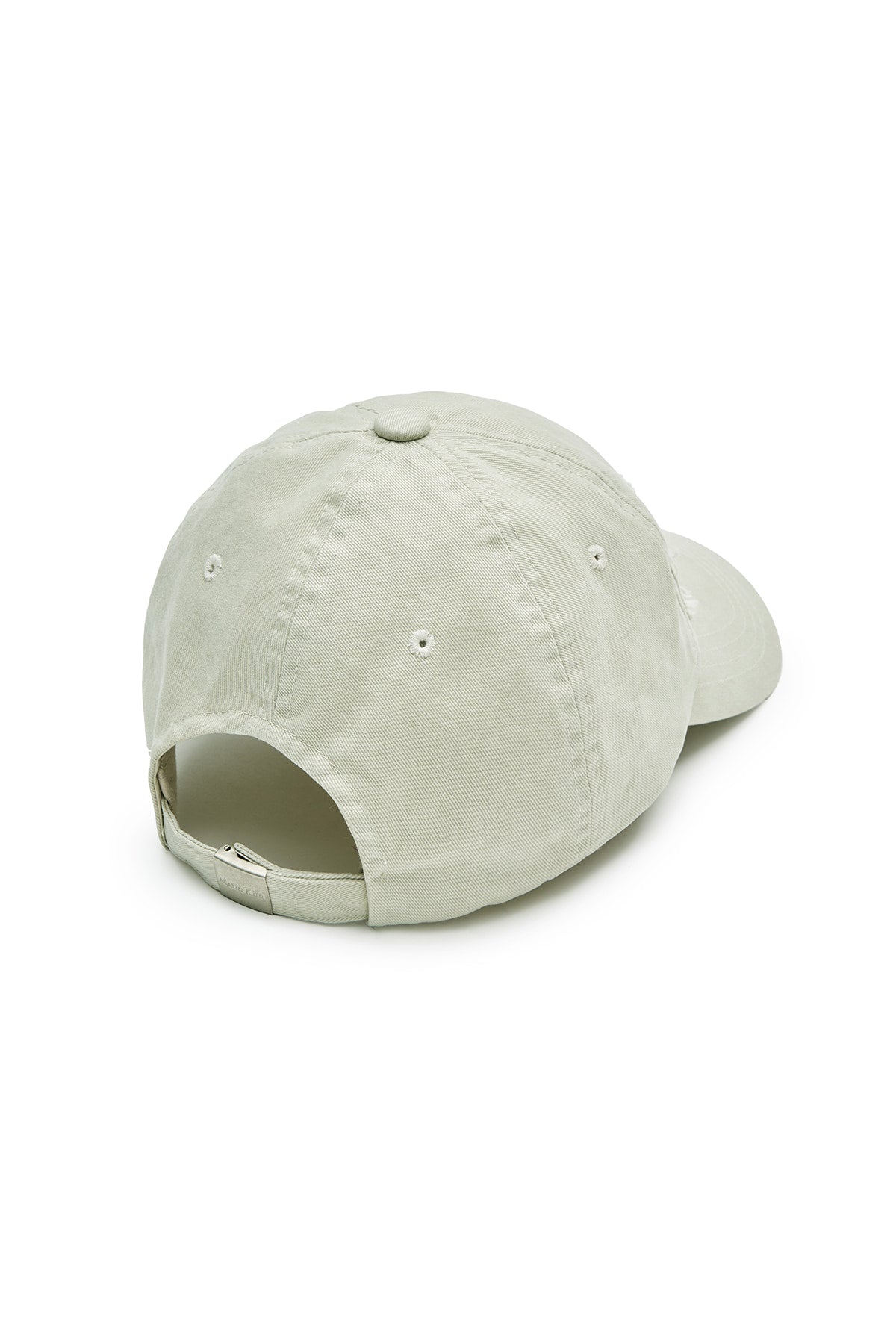 Matin Kim - Rough Cut Applique Ball Cap (Light Beige) product image 3 | TRAB K-Fashion Australia