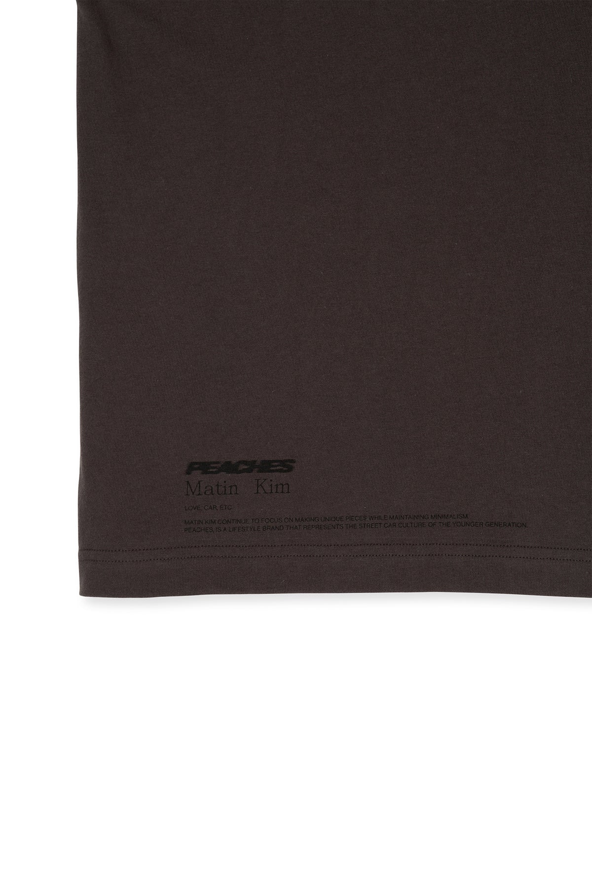 Matin Kim - Peaches Love Car Etc Graphic Top (Charcoal) product image 7 | TRAB K-Fashion Australia