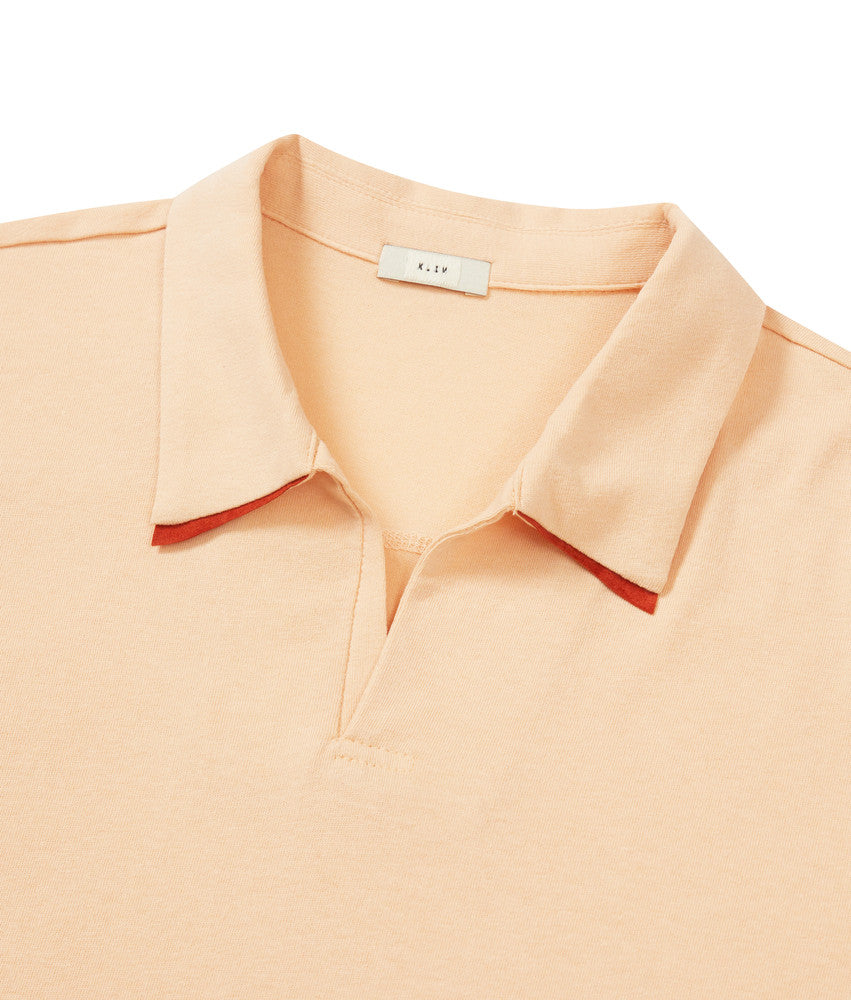 XLIM - Ep.9 01 Polo Shirt (Light Peach) product image 7 | TRAB K-Fashion Australia