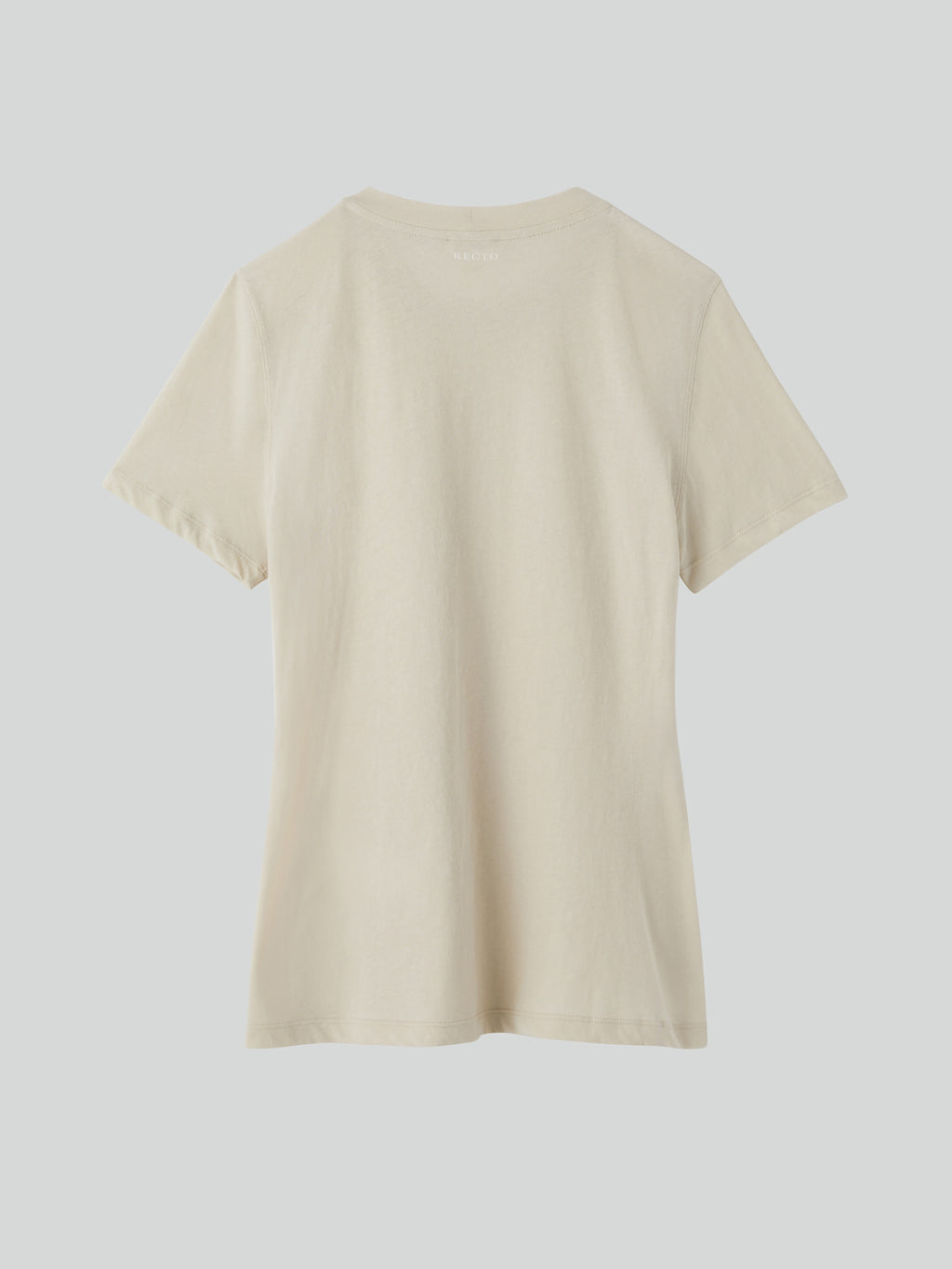 Recto - Long Length Slim Fit Top (Ecru) product image 2 | TRAB K-Fashion Australia
