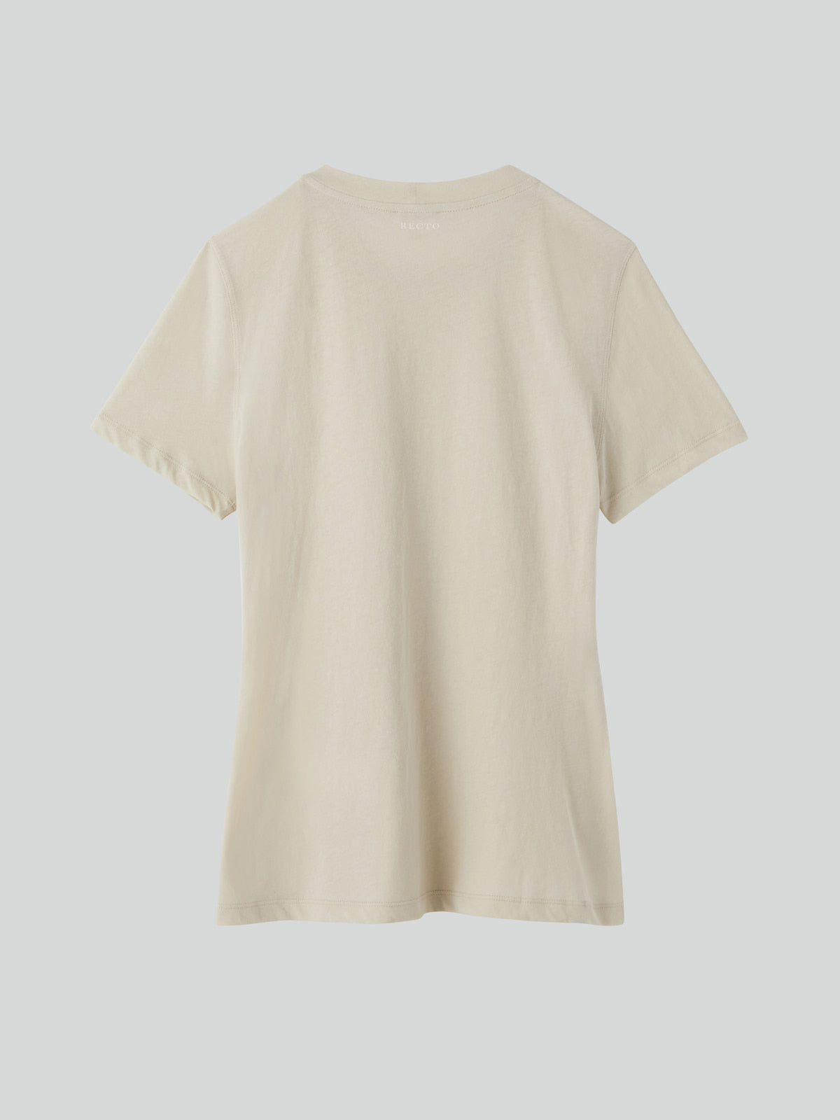 Recto - Long Length Slim Fit Top (Ecru) product image 2 | TRAB K-Fashion Australia