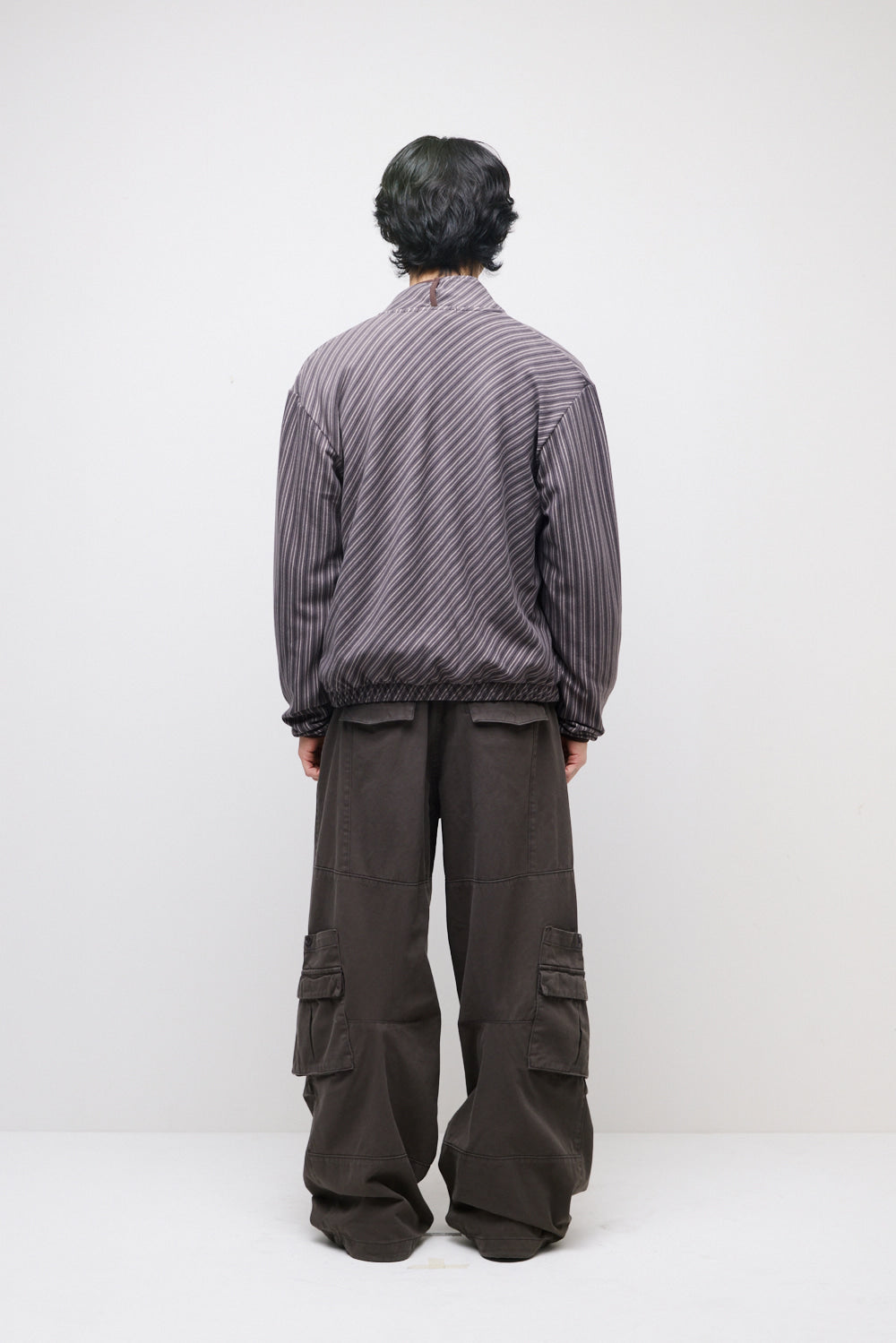 Hatchingroom - Slash Cardigan Brown (Charcoal) product image 6 | TRAB K-Fashion Australia
