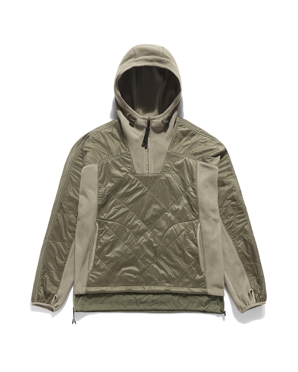Eastlogue - Quilted Mixed Pullover (Sand Beige) product image 5 | TRAB K-Fashion Australia