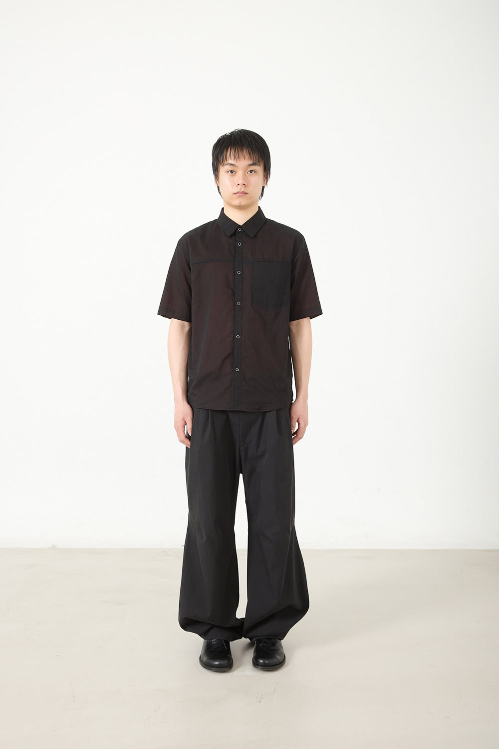Hatchingroom - Reversible Two Face Shirt (Black/Orange) product image 11 | TRAB K-Fashion Australia