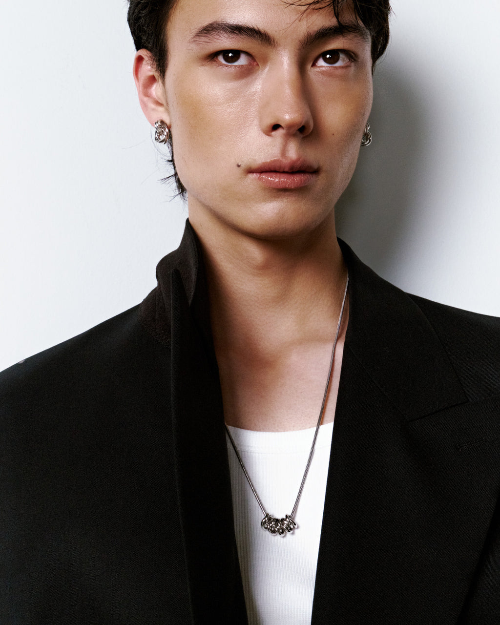 Numbering - Multi Coil Pendant Long Necklace #6811 product image 2 | TRAB K-Fashion Australia