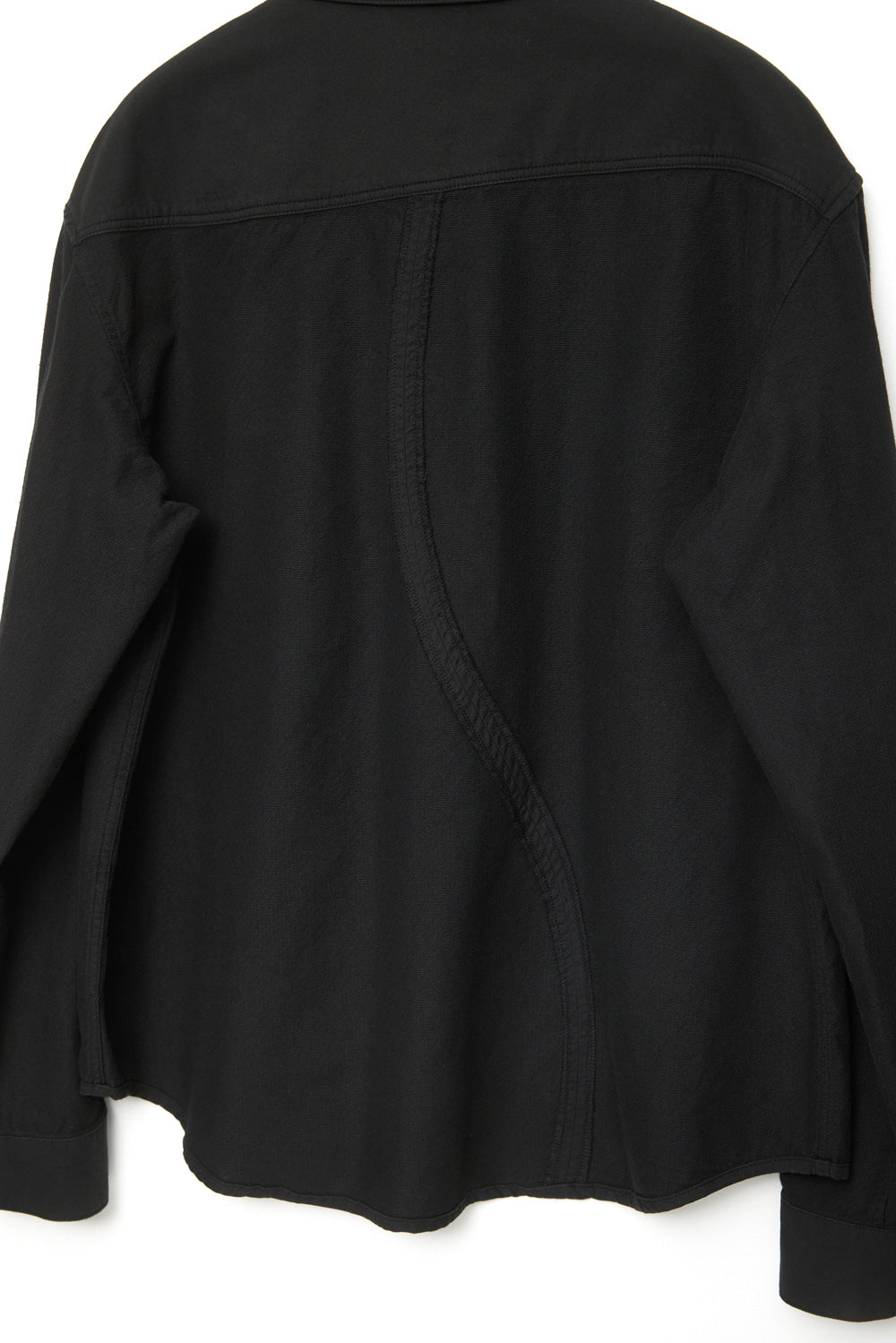 Hatchingroom - Reverse Western Shirt Gauze (Over Dyed Black) product image 4 | TRAB K-Fashion Australia