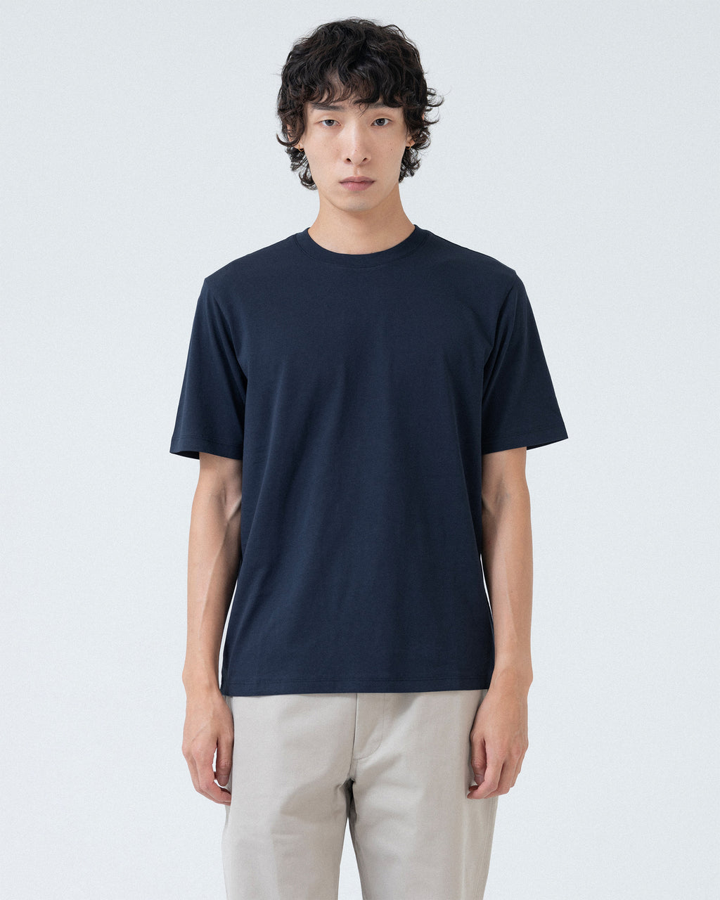 Brownyard - Essential T Shirt (Dark Navy) product image 1 | TRAB K-Fashion Australia