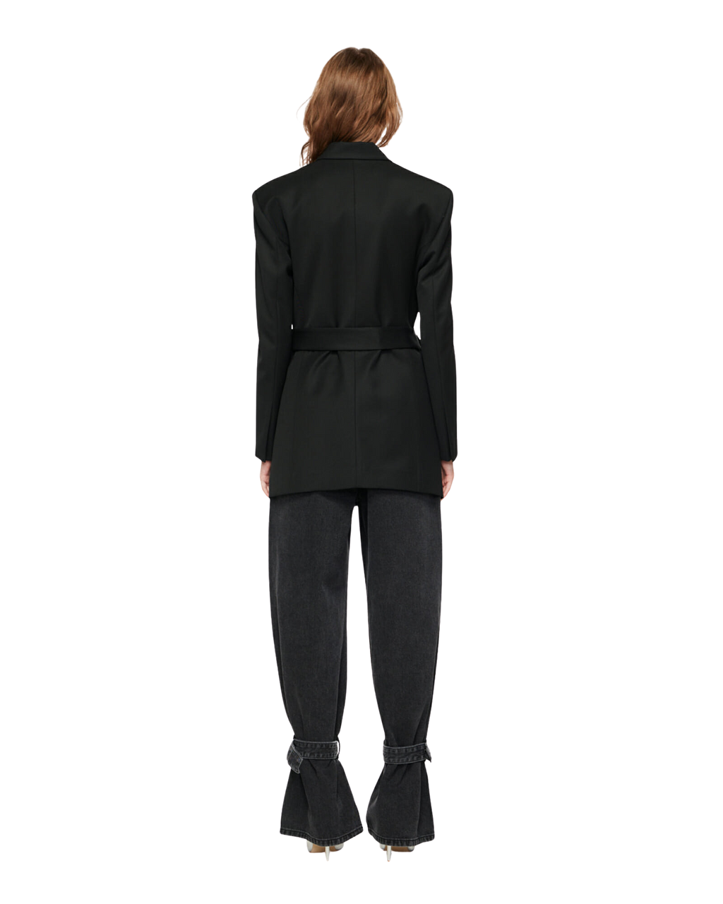 Kimhe Kim - Id Double-Breasted Blazer (Grey) product image 4 | TRAB K-Fashion Australia