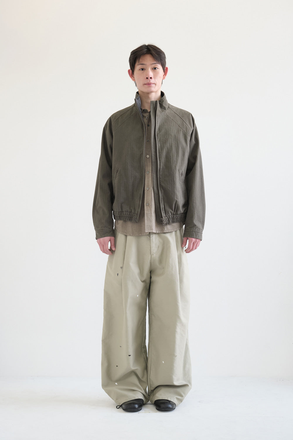 Hatchingroom - Delave Jacket Herringbone (Mud Brown) product image 3 | TRAB K-Fashion Australia