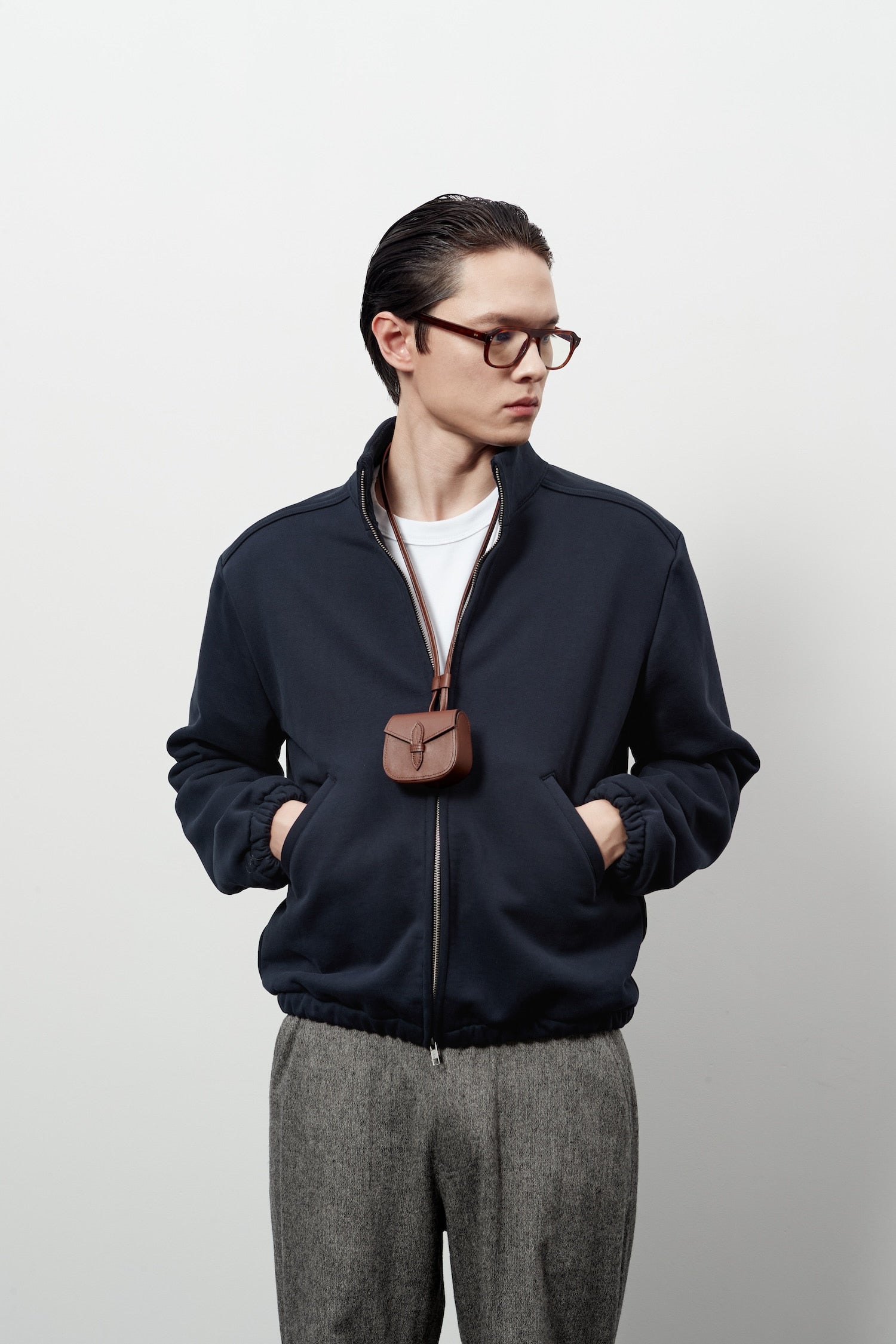 Stu - French Terry Jacket (Navy) product image 16 | TRAB K-Fashion Australia