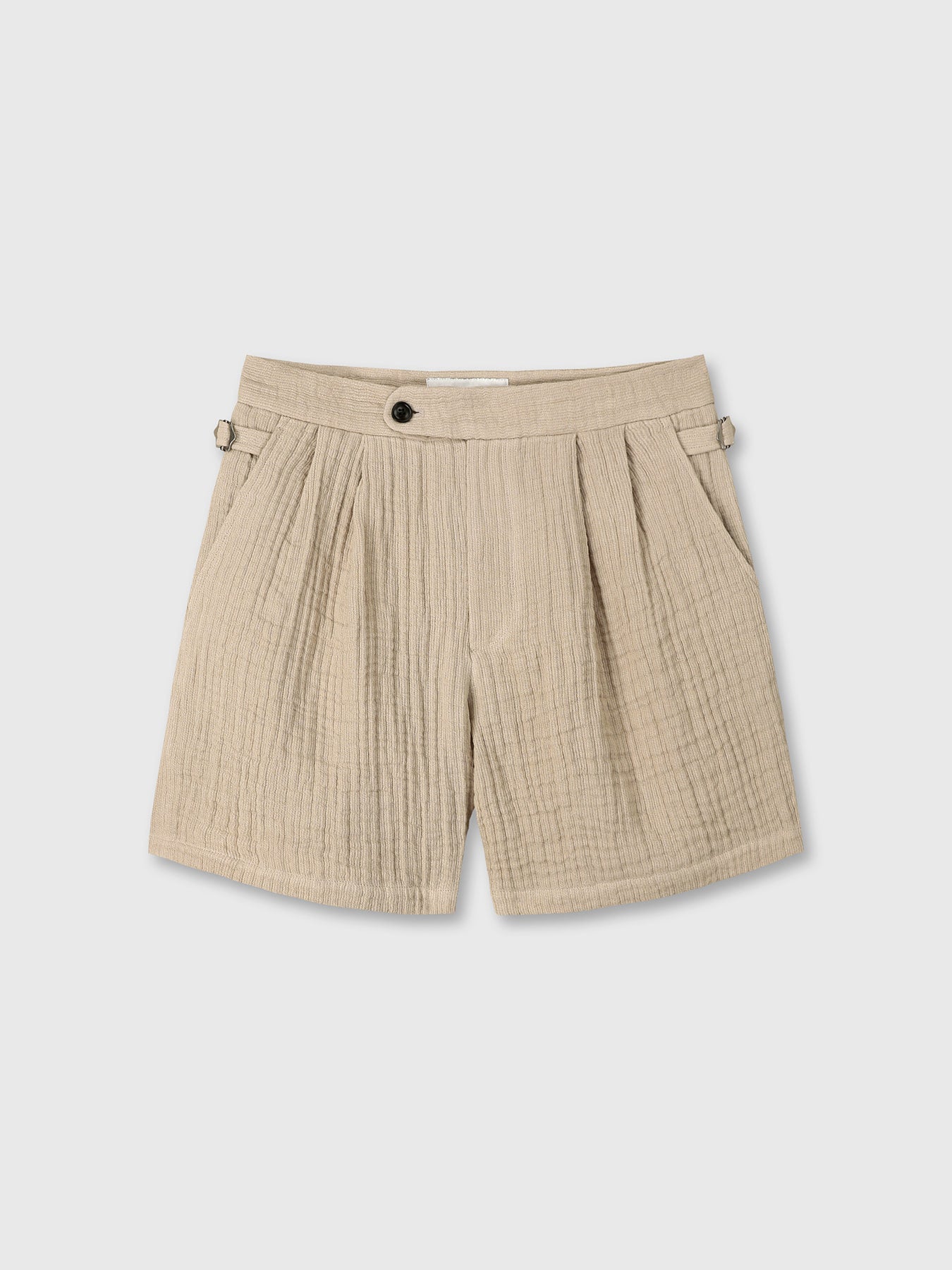 Tonywack - Double Weave Linen Short (French Beige) product image 9 | TRAB K-Fashion Australia