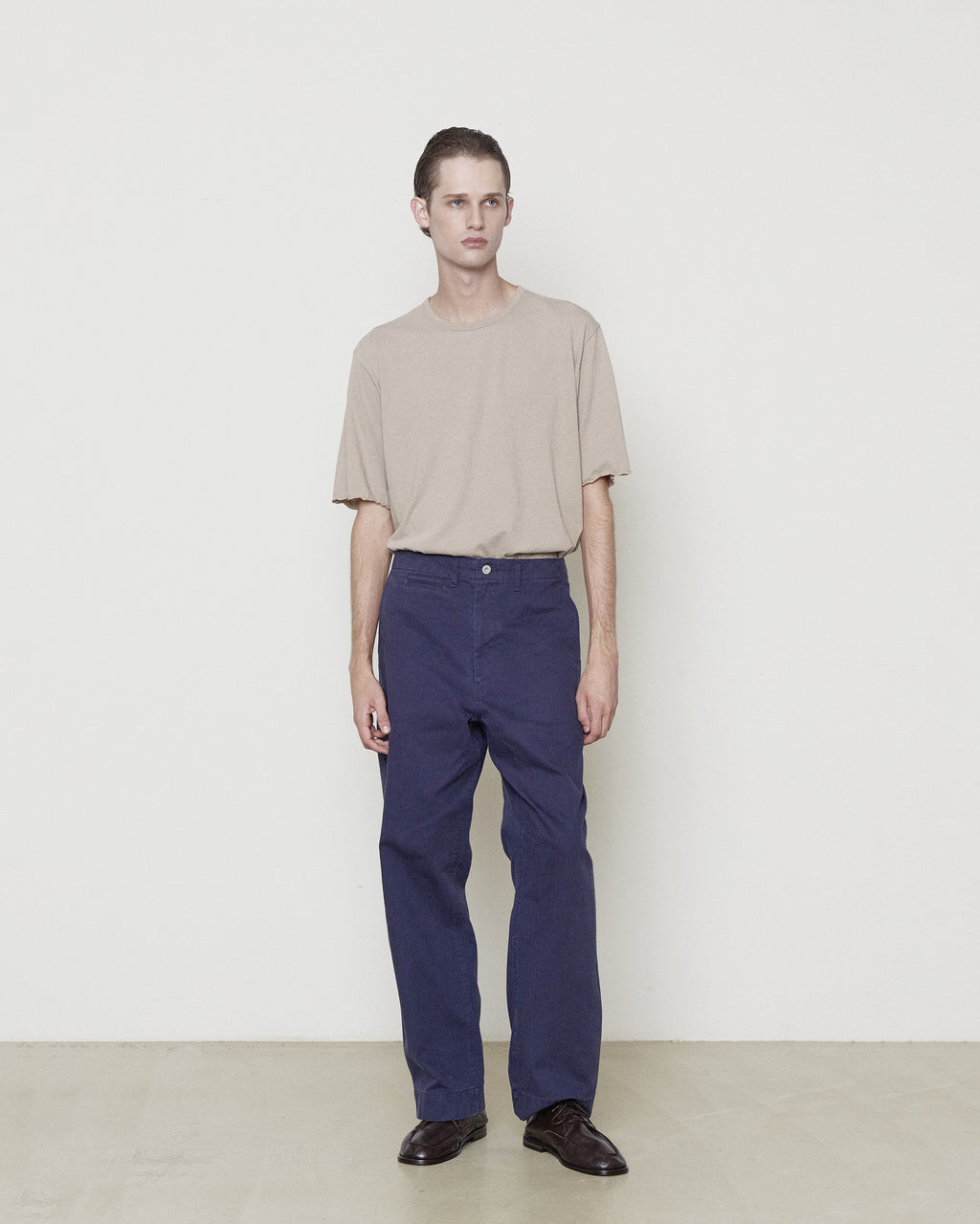 Brownyard - Cut Off Half Sleeve (Beige) product image 1 | TRAB K-Fashion Australia