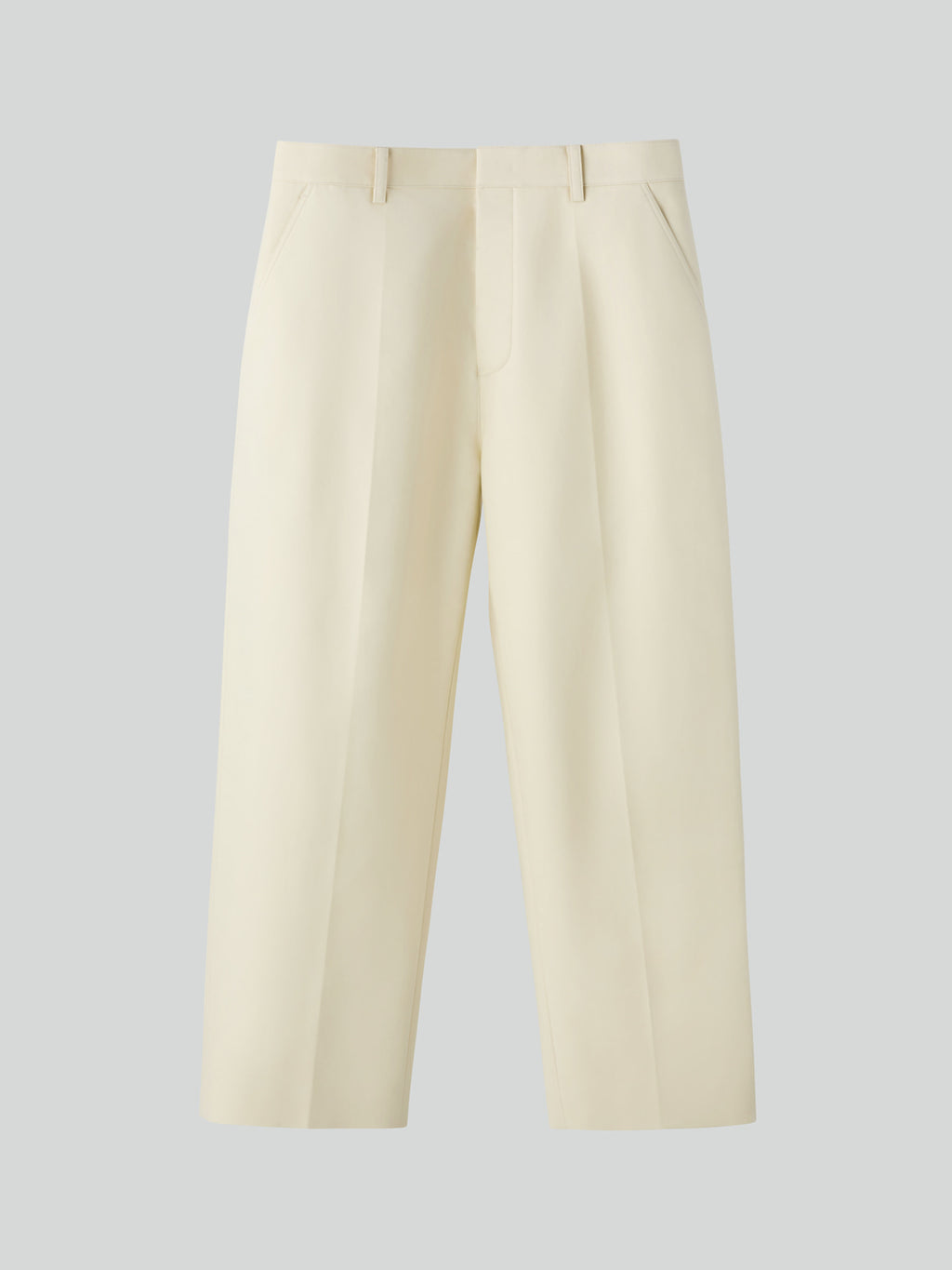 Recto - Button Fly Crop Pants (Butter Beige) product image 4 | TRAB K-Fashion Australia