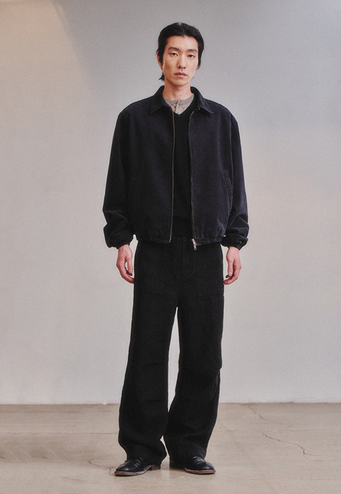 Art if acts - Washed Swing Jacket (Faded Black) product image 1 | TRAB K-Fashion Australia