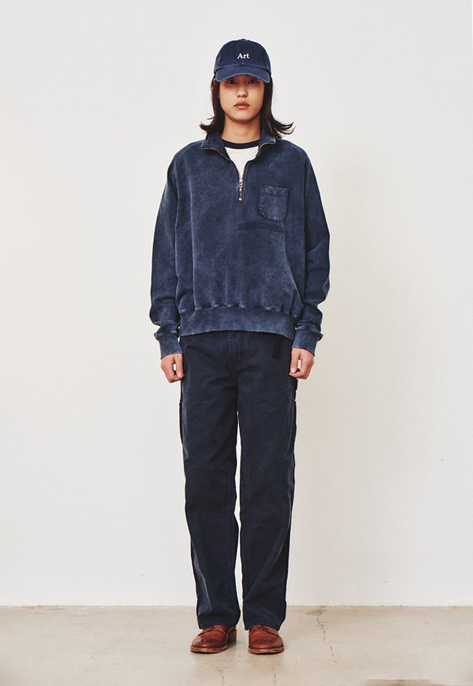 Art if acts - Washed Carpenter Pants (Faded Navy) product image 1 | TRAB K-Fashion Australia