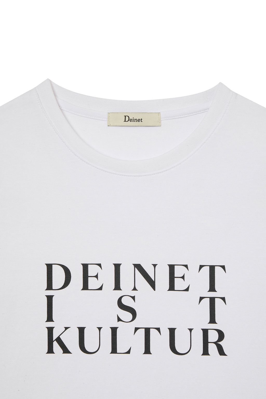 Deinet - Bi Graphic Slimsized T-Shirt (White) product image 3 | TRAB K-Fashion Australia