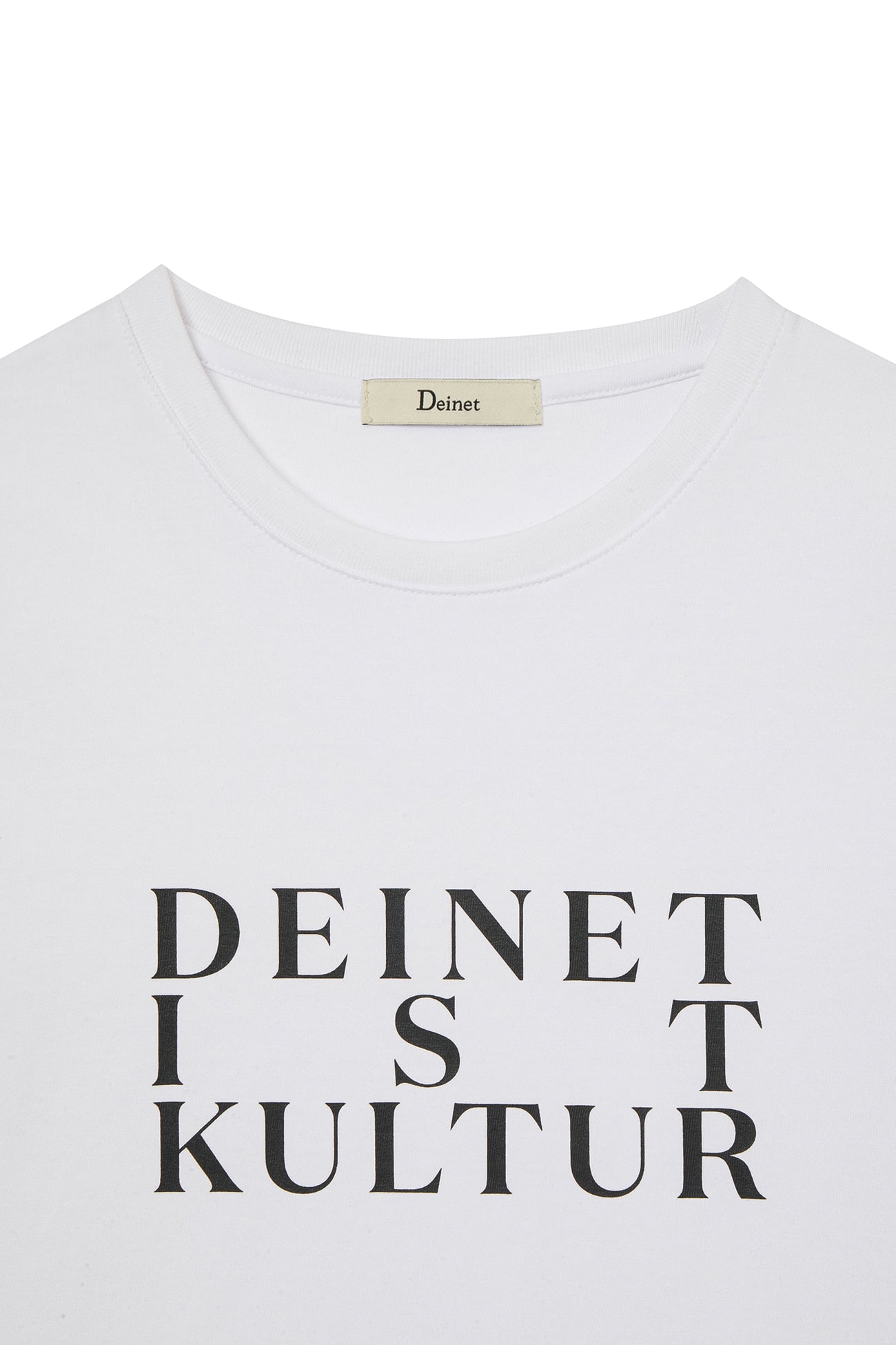 Deinet - Bi Graphic Slimsized T-Shirt (White) product image 3 | TRAB K-Fashion Australia