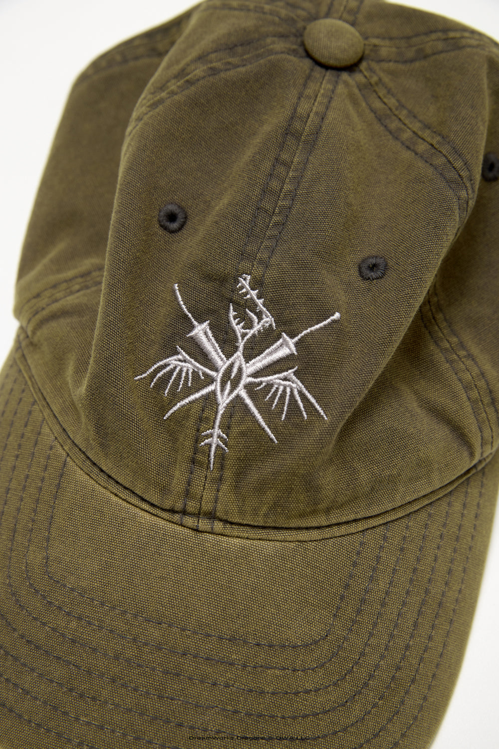 Hatchingroom - Bone Dragon Cap (Olive) product image 2 | TRAB K-Fashion Australia