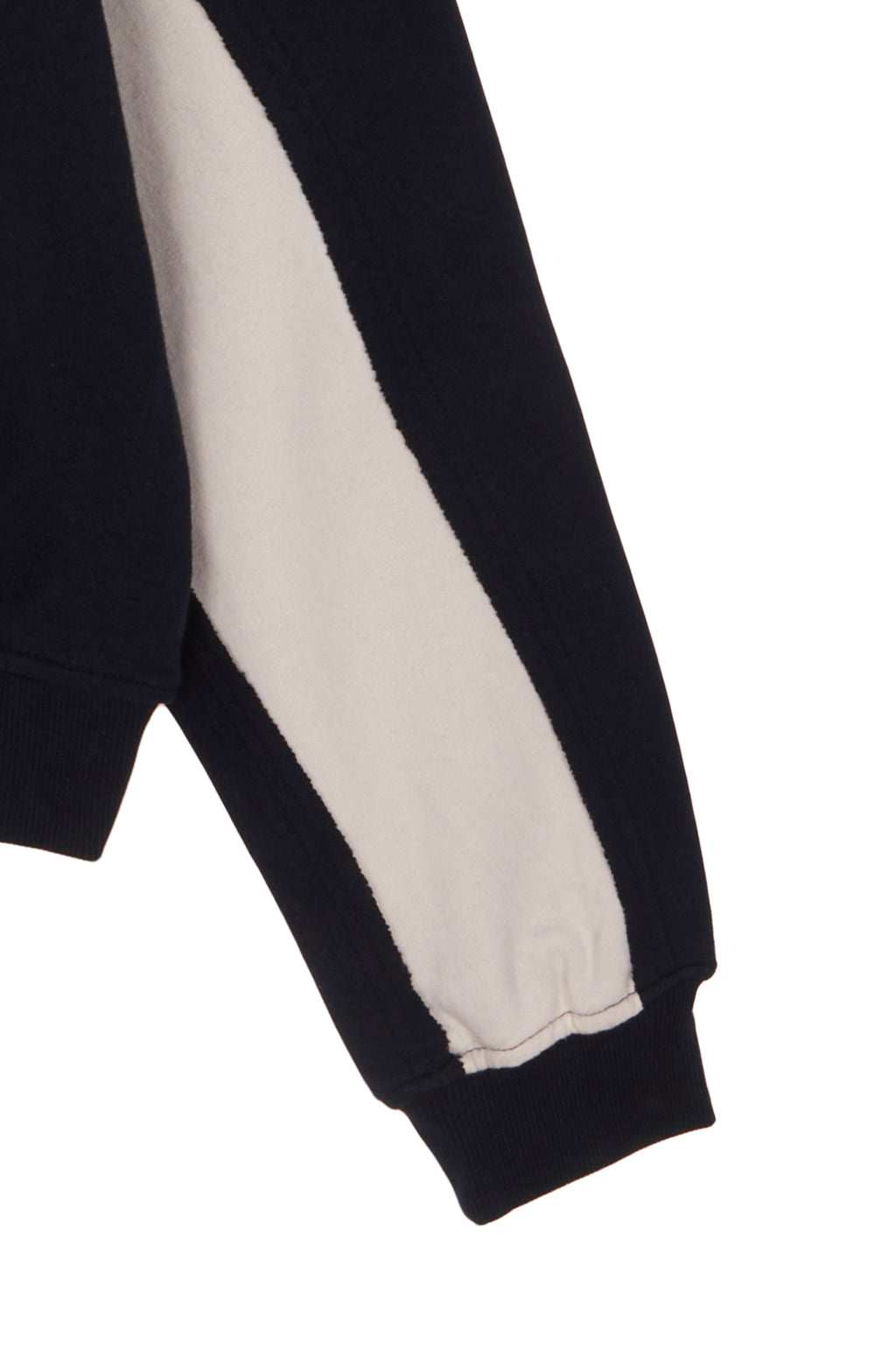 Matin Kim - Cutted Logo Hoody (Navy) product image 4 | TRAB K-Fashion Australia