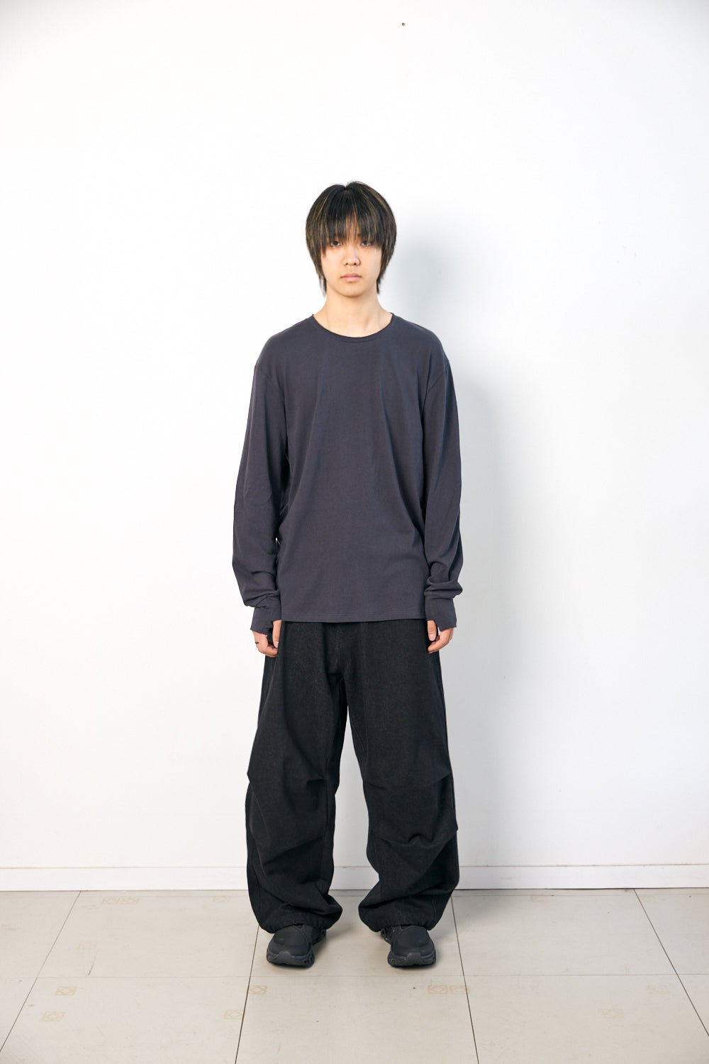 Hatchingroom - Boxer Tee Blue (Charcoal) product image 5 | TRAB K-Fashion Australia